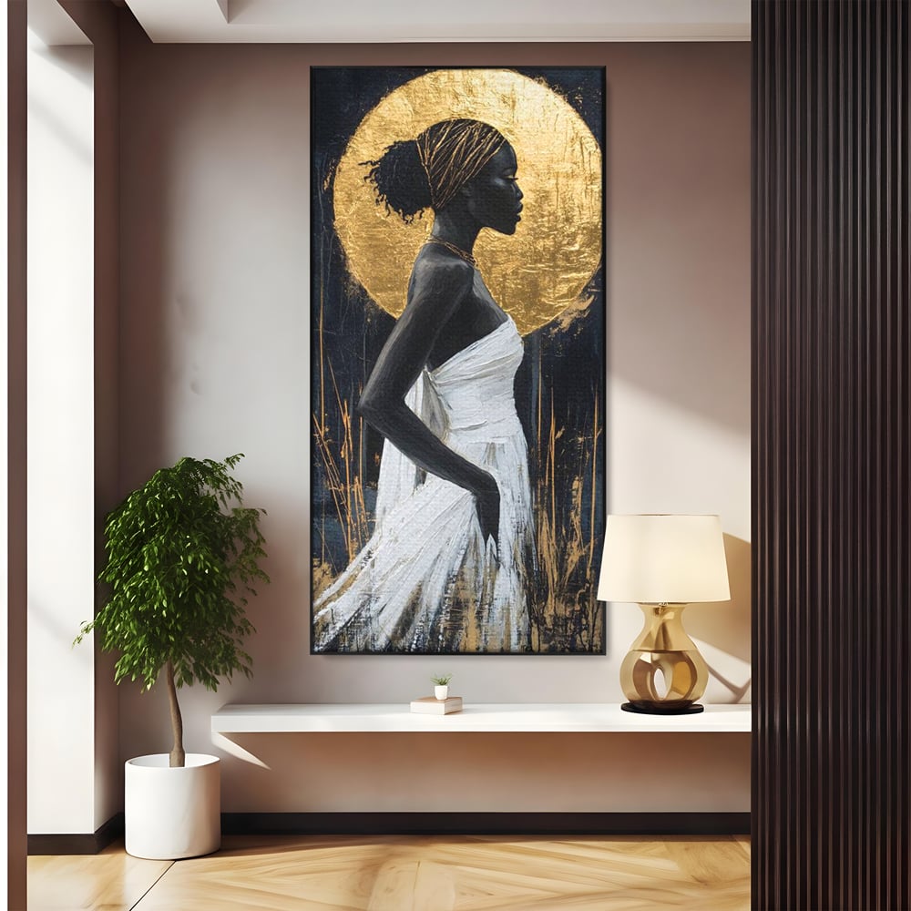 Tablou Canvas Premium, LuxCanva® G1231, Cercul Sacru, Mistic, Vizionar, Auriu, Eteric, Metaforic, Rafinament, Energie, Cerc, Foc, Ochi, Zeita, Aurora, Ancestral, Frumusete, Salon, Living, Dormitor