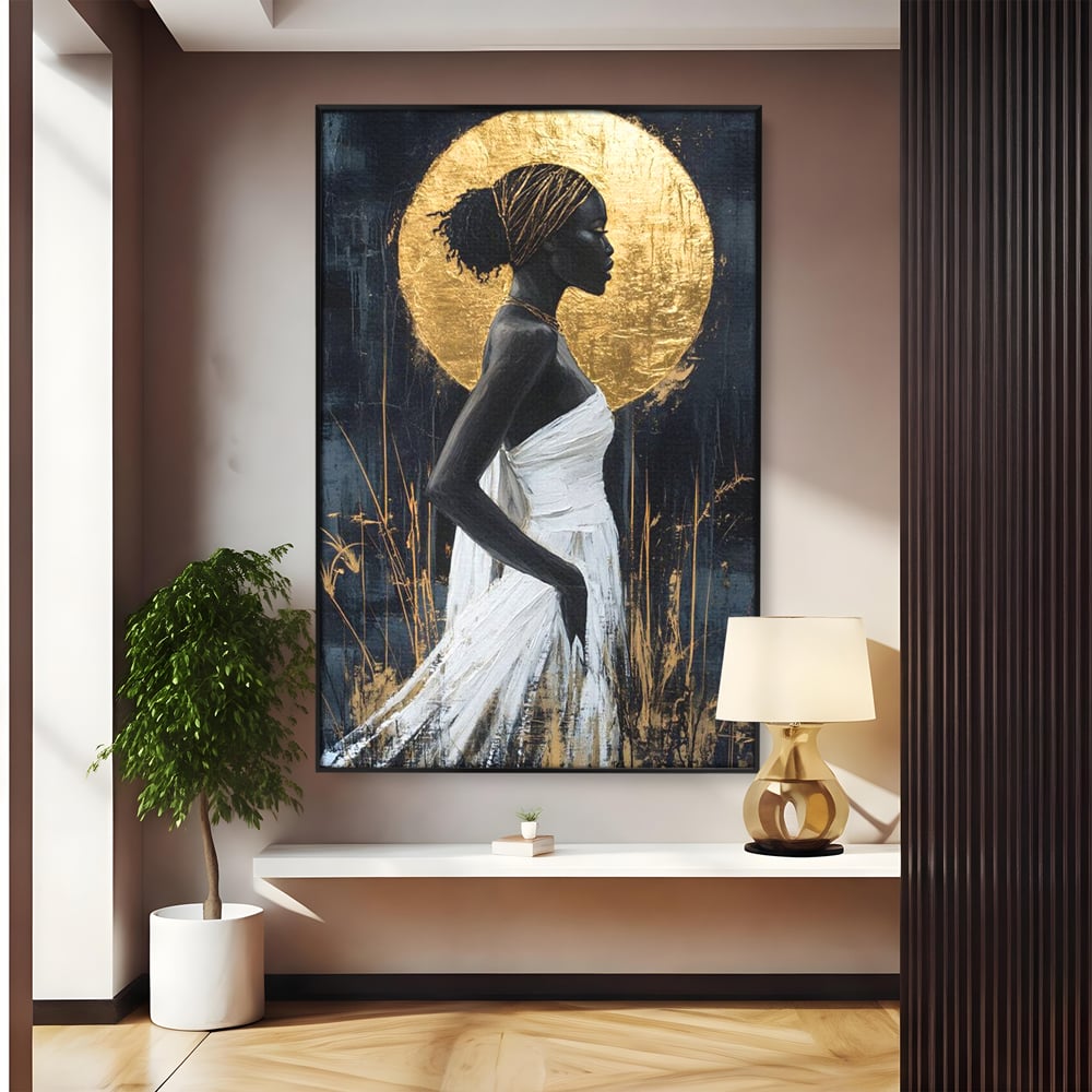 Tablou Canvas Premium, LuxCanva® G1231, Cercul Sacru, Mistic, Vizionar, Auriu, Eteric, Metaforic, Rafinament, Energie, Cerc, Foc, Ochi, Zeita, Aurora, Ancestral, Frumusete, Salon, Living, Dormitor