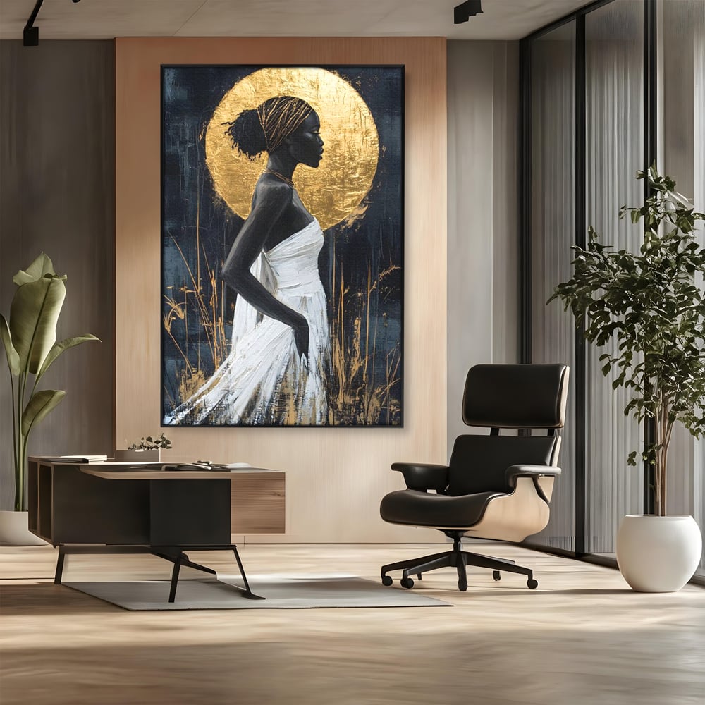 Tablou Canvas Premium, LuxCanva® G1231, Cercul Sacru, Mistic, Vizionar, Auriu, Eteric, Metaforic, Rafinament, Energie, Cerc, Foc, Ochi, Zeita, Aurora, Ancestral, Frumusete, Salon, Living, Dormitor