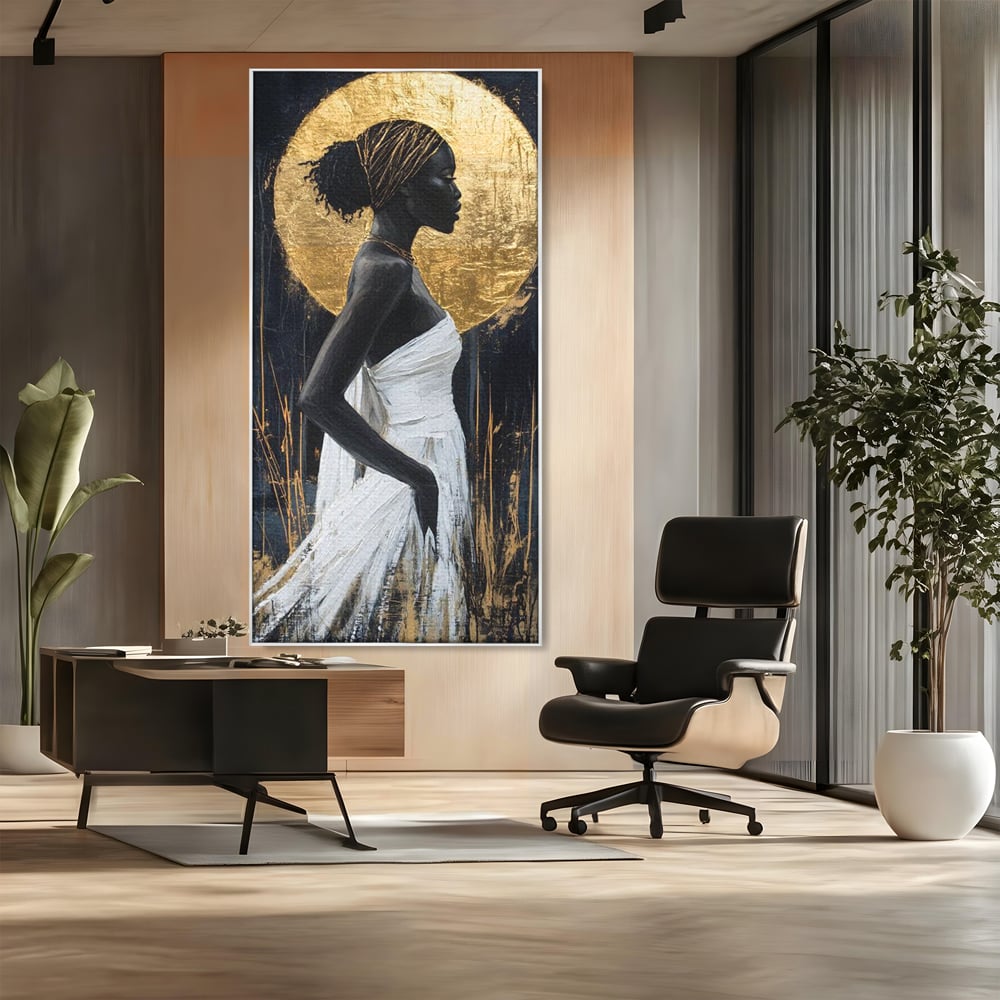 Tablou Canvas Premium, LuxCanva® G1231, Cercul Sacru, Mistic, Vizionar, Auriu, Eteric, Metaforic, Rafinament, Energie, Cerc, Foc, Ochi, Zeita, Aurora, Ancestral, Frumusete, Salon, Living, Dormitor