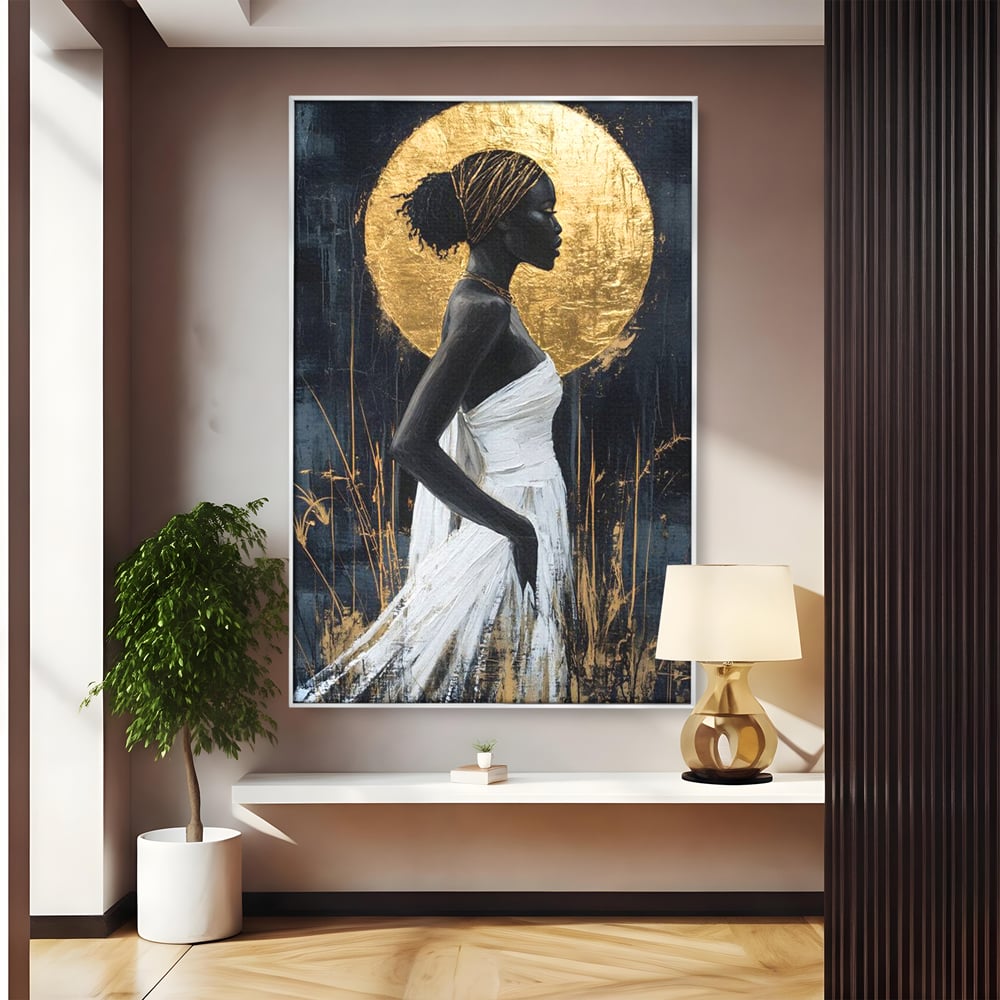 Tablou Canvas Premium, LuxCanva® G1231, Cercul Sacru, Mistic, Vizionar, Auriu, Eteric, Metaforic, Rafinament, Energie, Cerc, Foc, Ochi, Zeita, Aurora, Ancestral, Frumusete, Salon, Living, Dormitor
