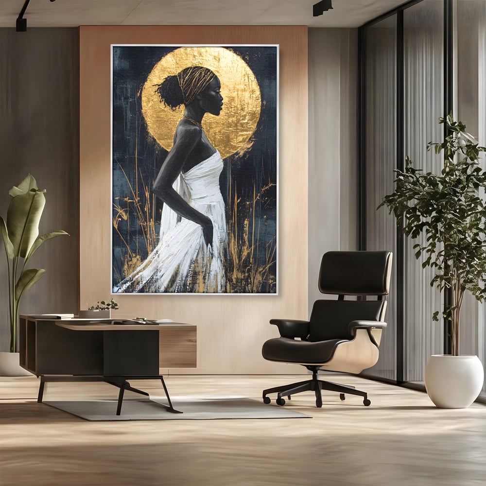 Tablou Canvas Premium, LuxCanva® G1231, Cercul Sacru, Mistic, Vizionar, Auriu, Eteric, Metaforic, Rafinament, Energie, Cerc, Foc, Ochi, Zeita, Aurora, Ancestral, Frumusete, Salon, Living, Dormitor
