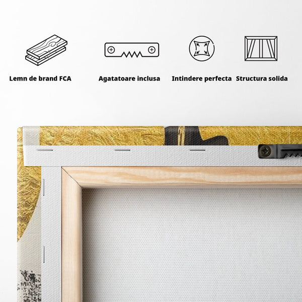 Tablou Canvas Premium, LuxCanva® G1232, Cercul Vietii, Soare, Nemarginit, Tacere, Zeita, Spirit, Solar, Portret, Alchimie, Estetic, Minimalism, Liniste, Calm, Frumusete, Africa, Salon, Living, Dormitor