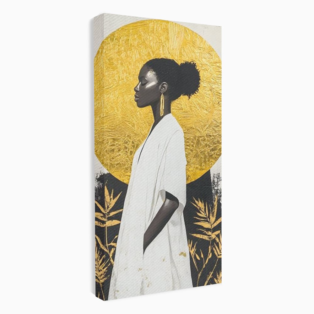 Tablou Canvas Premium, LuxCanva® G1232, Cercul Vietii, Soare, Nemarginit, Tacere, Zeita, Spirit, Solar, Portret, Alchimie, Estetic, Minimalism, Liniste, Calm, Frumusete, Africa, Salon, Living, Dormitor
