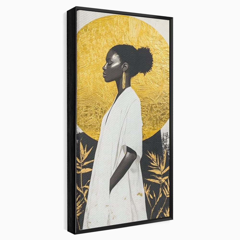 Tablou Canvas Premium, LuxCanva® G1232, Cercul Vietii, Soare, Nemarginit, Tacere, Zeita, Spirit, Solar, Portret, Alchimie, Estetic, Minimalism, Liniste, Calm, Frumusete, Africa, Salon, Living, Dormitor