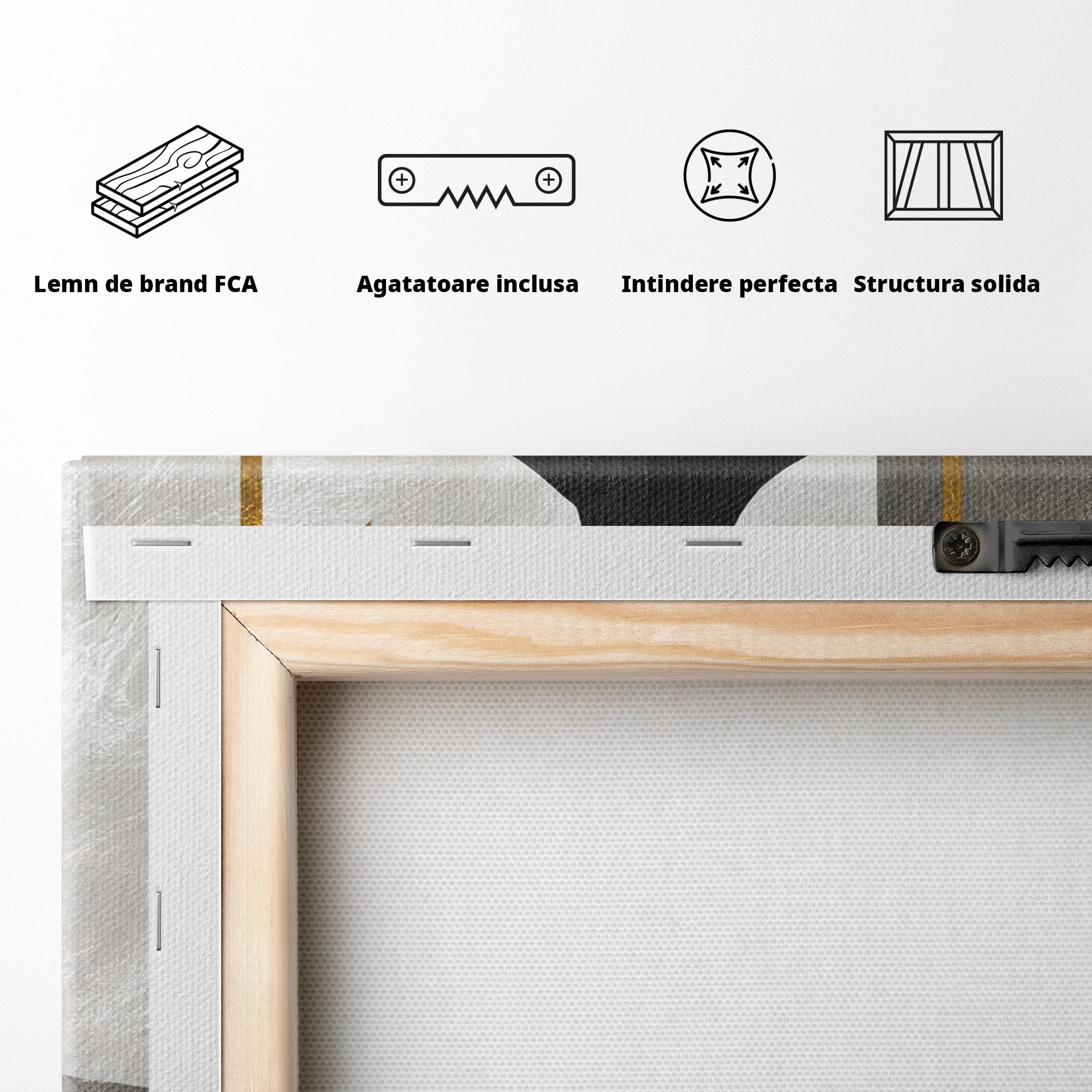 Tablou Canvas Premium LuxCanva® G1249, Silueta Eleganta, Silueta, Eleganta, Abstract, Birou, Dormitor, Culori Vibrante