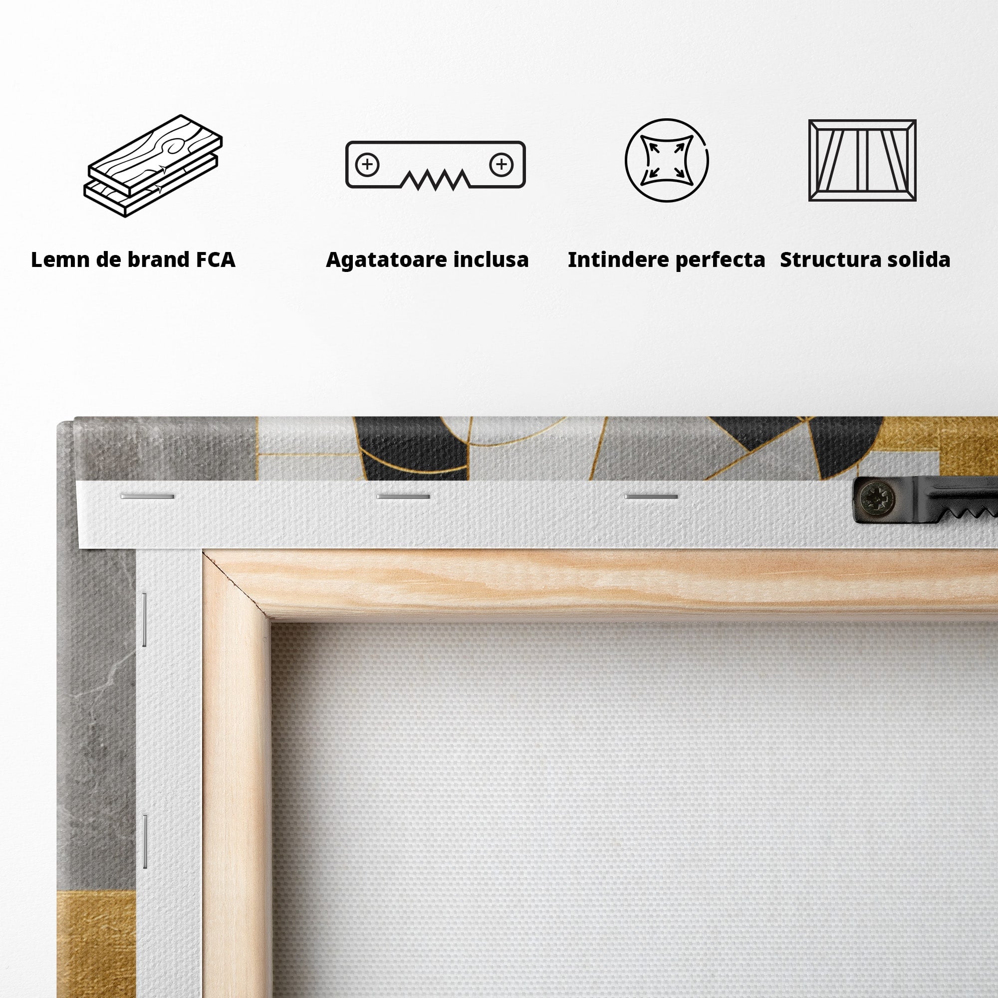 Tablou Canvas Premium LuxCanva® G1250, Silhueta Eleganta, Silhueta, Abstract, Eleganta, Modern, Birou, Culori Vibrante