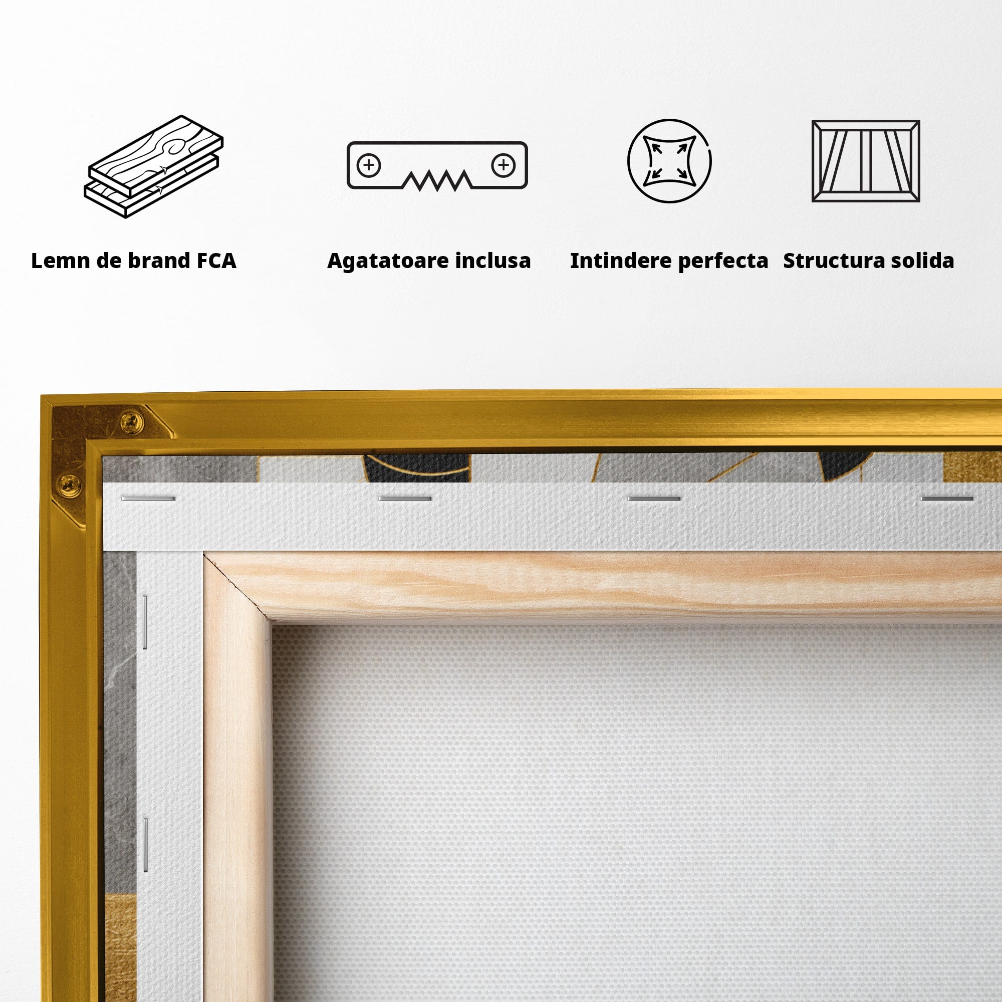 Tablou Canvas Premium LuxCanva® G1250, Silhueta Eleganta, Silhueta, Abstract, Eleganta, Modern, Birou, Culori Vibrante
