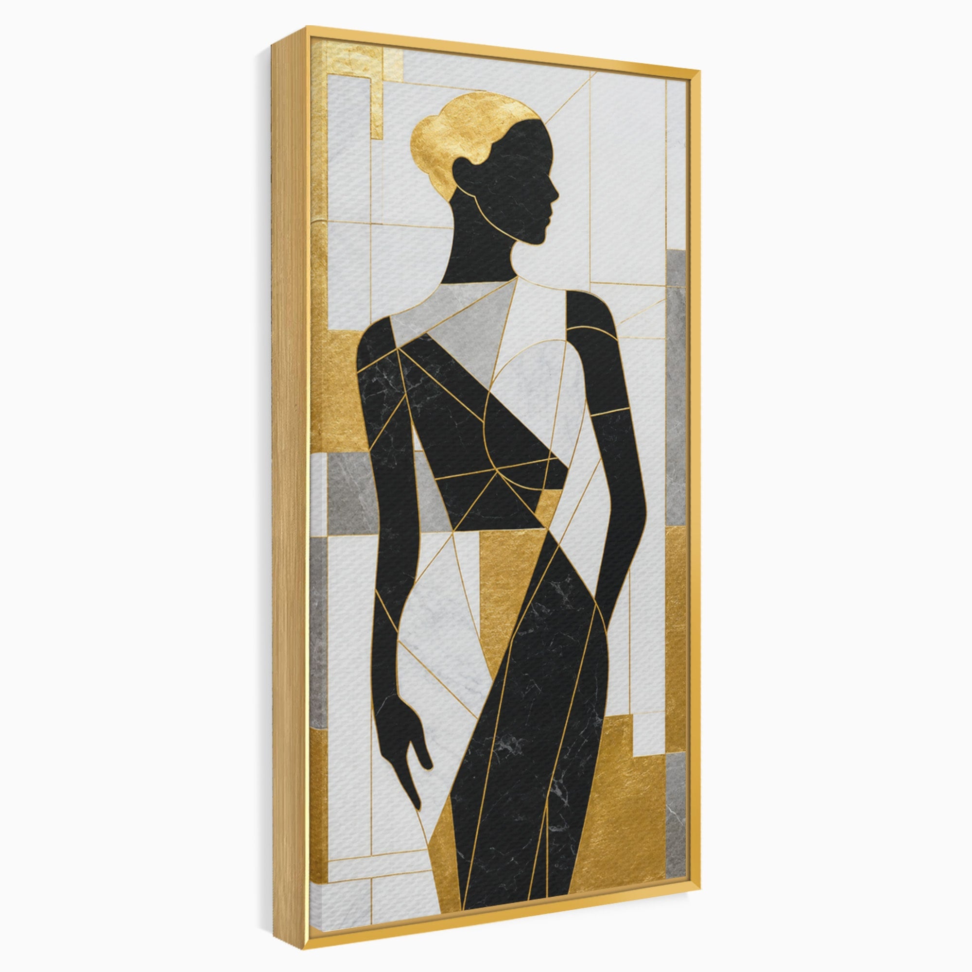 Tablou Canvas Premium LuxCanva® G1250, Silhueta Eleganta, Silhueta, Abstract, Eleganta, Modern, Birou, Culori Vibrante