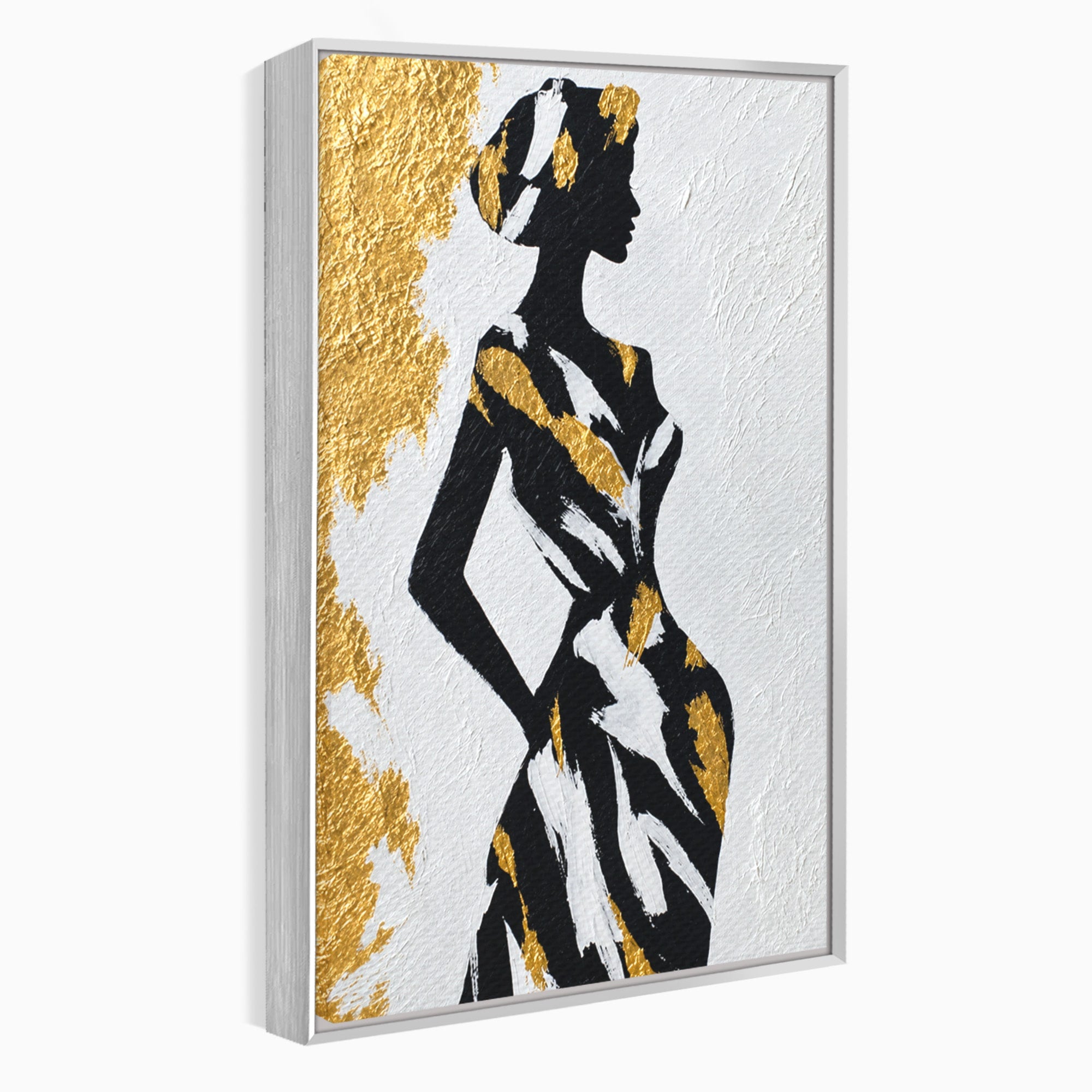 Tablou Canvas Premium LuxCanva® G1251, Silueta Eleganta, Silueta, Eleganta, Moda, Abstract, Dormitor, Culori Vibrante