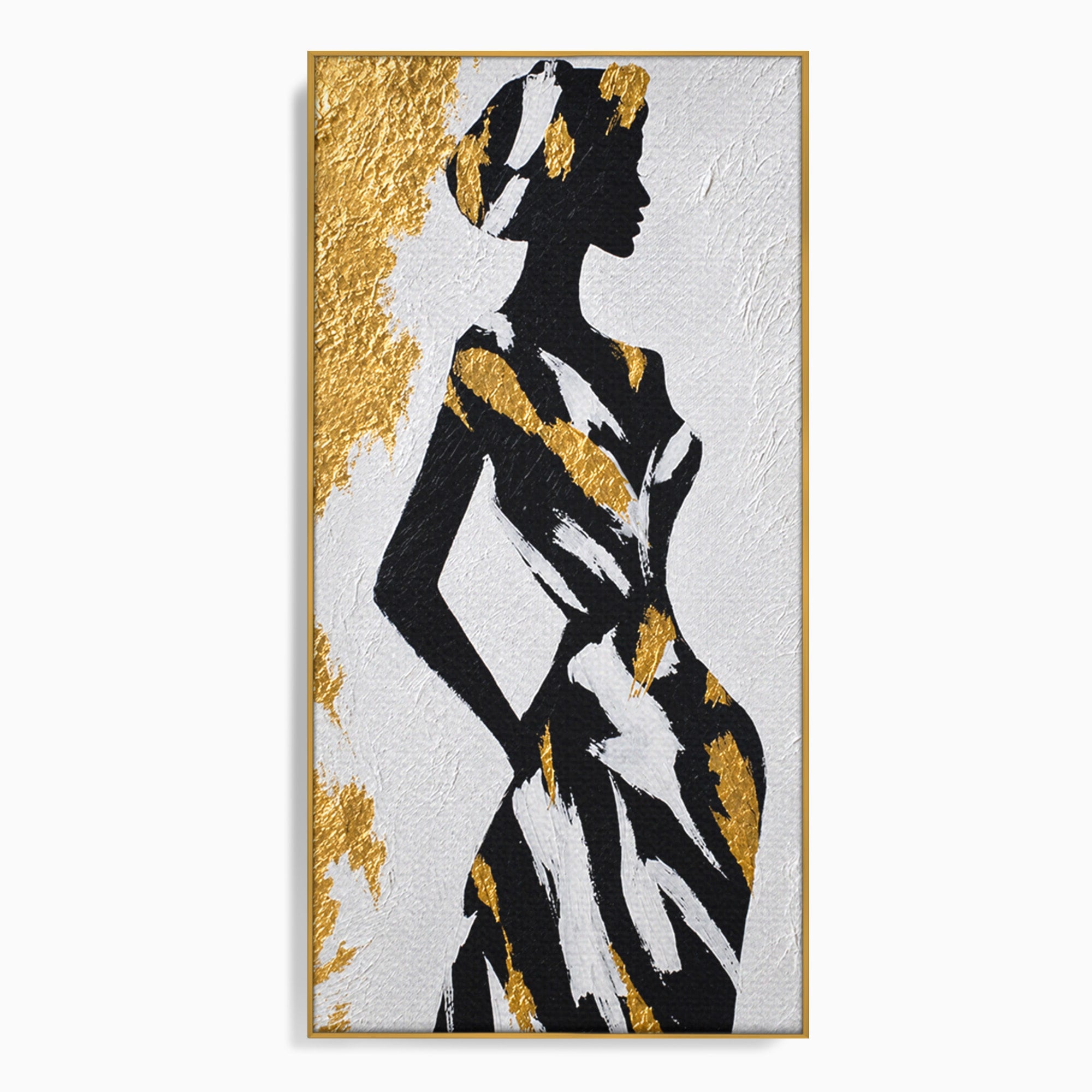 Tablou Canvas Premium LuxCanva® G1251, Silueta Eleganta, Silueta, Eleganta, Moda, Abstract, Dormitor, Culori Vibrante