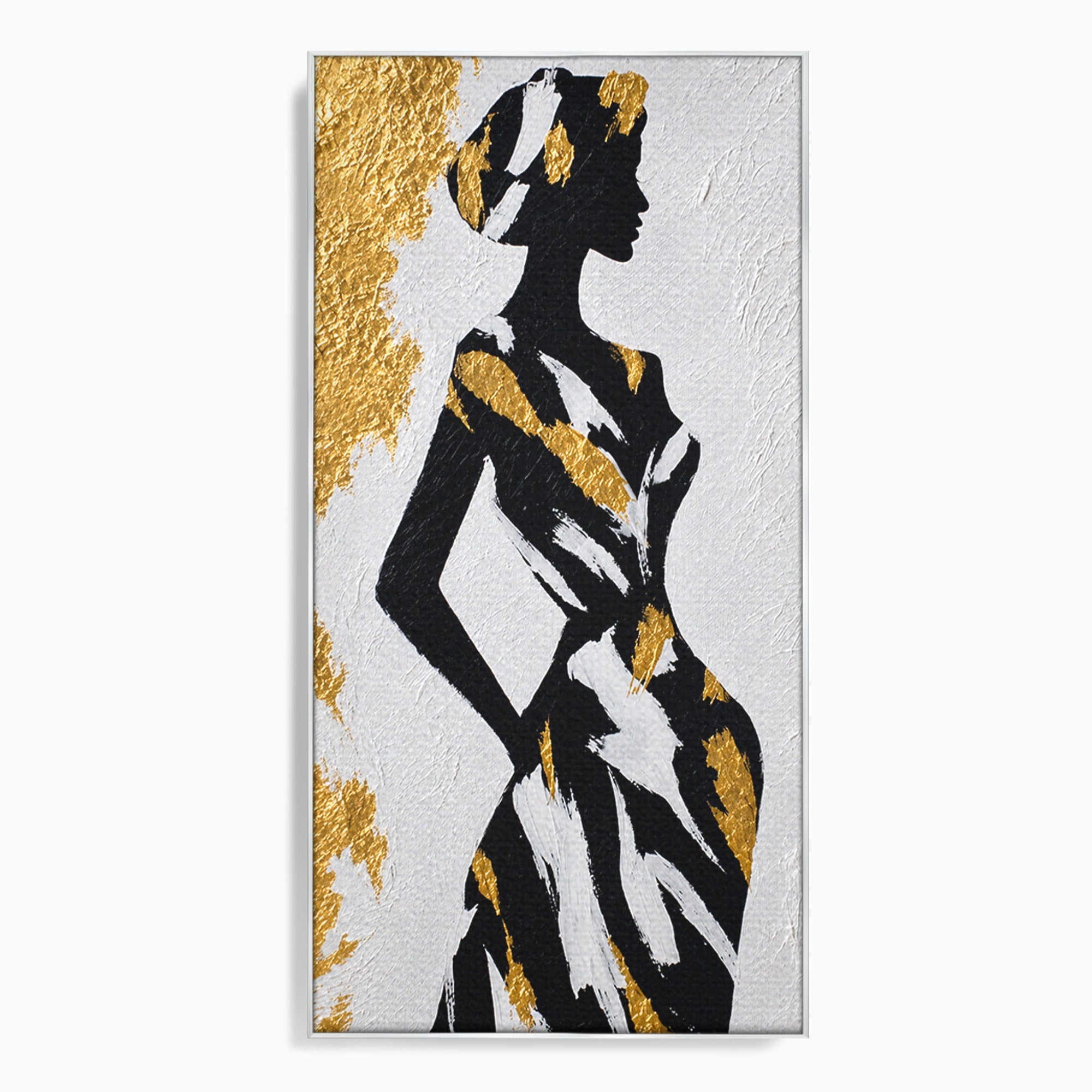 Tablou Canvas Premium LuxCanva® G1251, Silueta Eleganta, Silueta, Eleganta, Moda, Abstract, Dormitor, Culori Vibrante