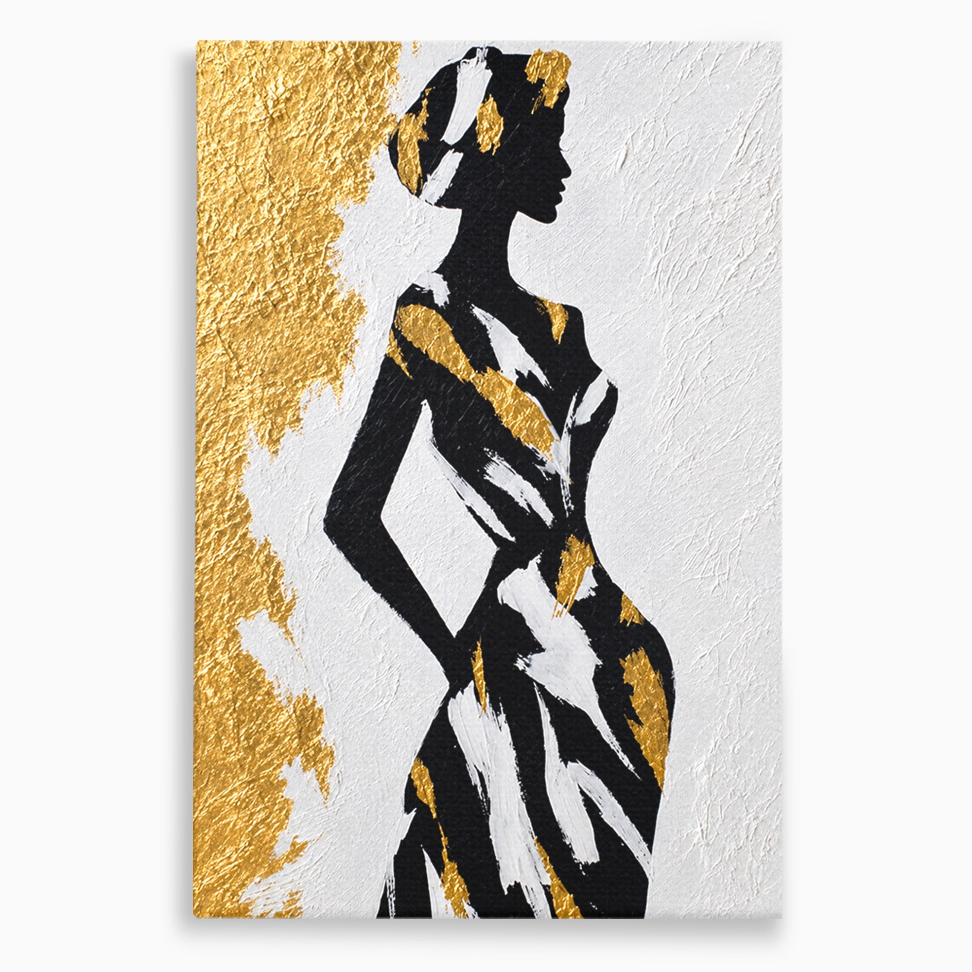 Tablou Canvas Premium LuxCanva® G1251, Silueta Eleganta, Silueta, Eleganta, Moda, Abstract, Dormitor, Culori Vibrante