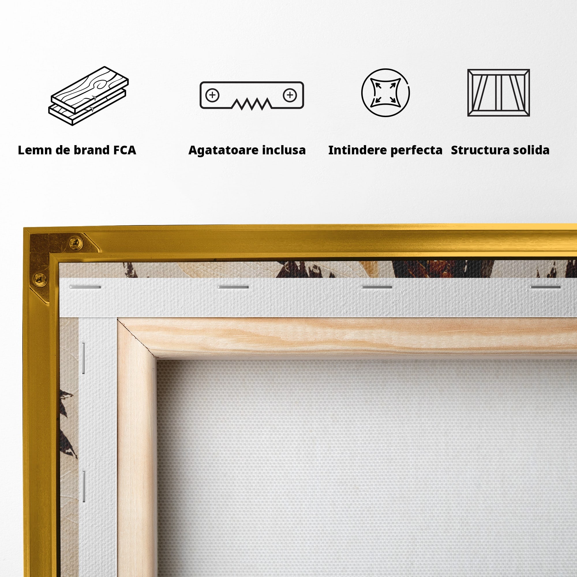 Tablou Canvas Premium LuxCanva® G1252, Femeie Eleganta Sub Palmier, Femeie, Eleganta, Palmier, Plaja, Living, Culori Vibrante