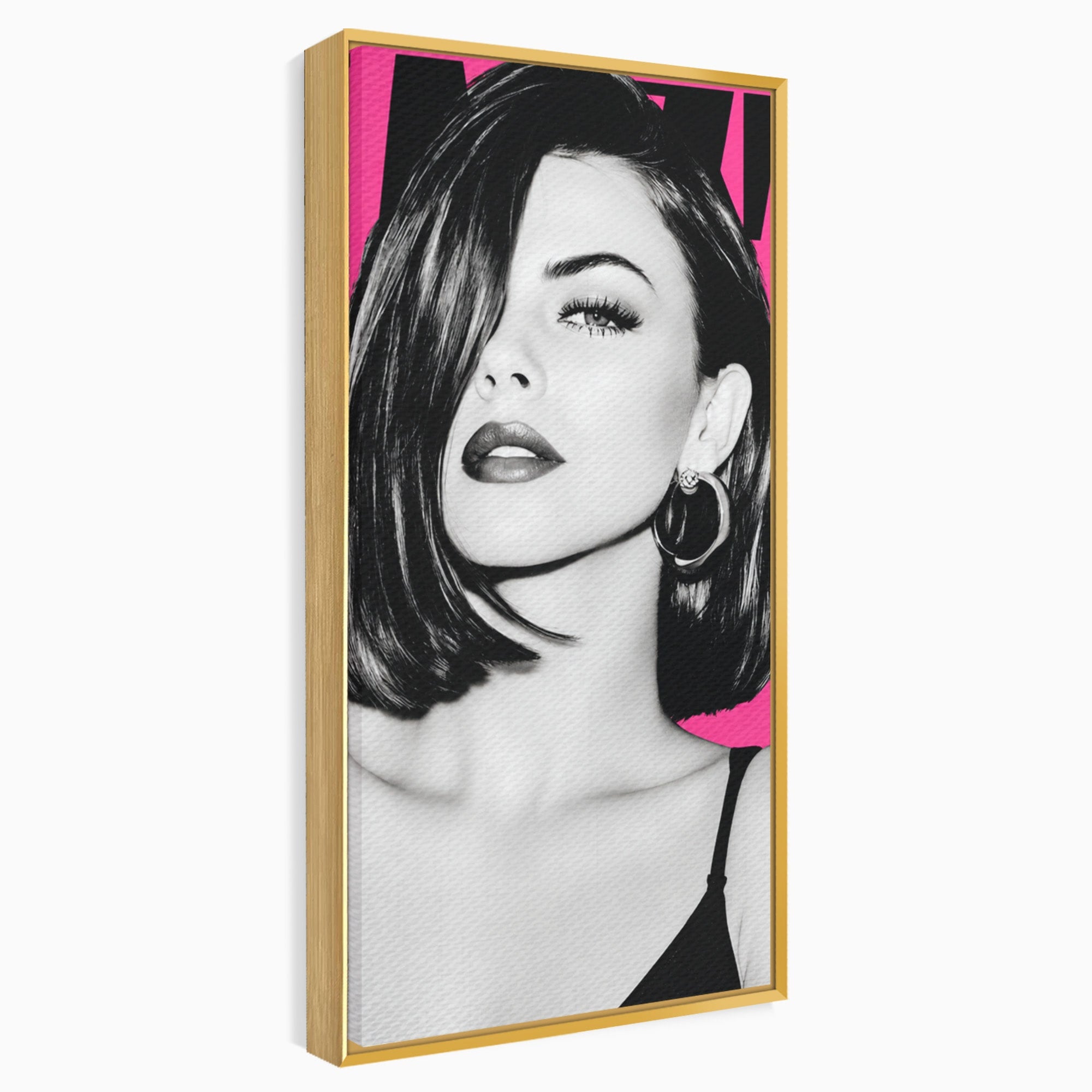 Tablou Canvas Premium LuxCanva® G1261, Femeie Jazz, Femeie, Jazz, Portret, Modern, Dormitor, Living, Culori Vibrante