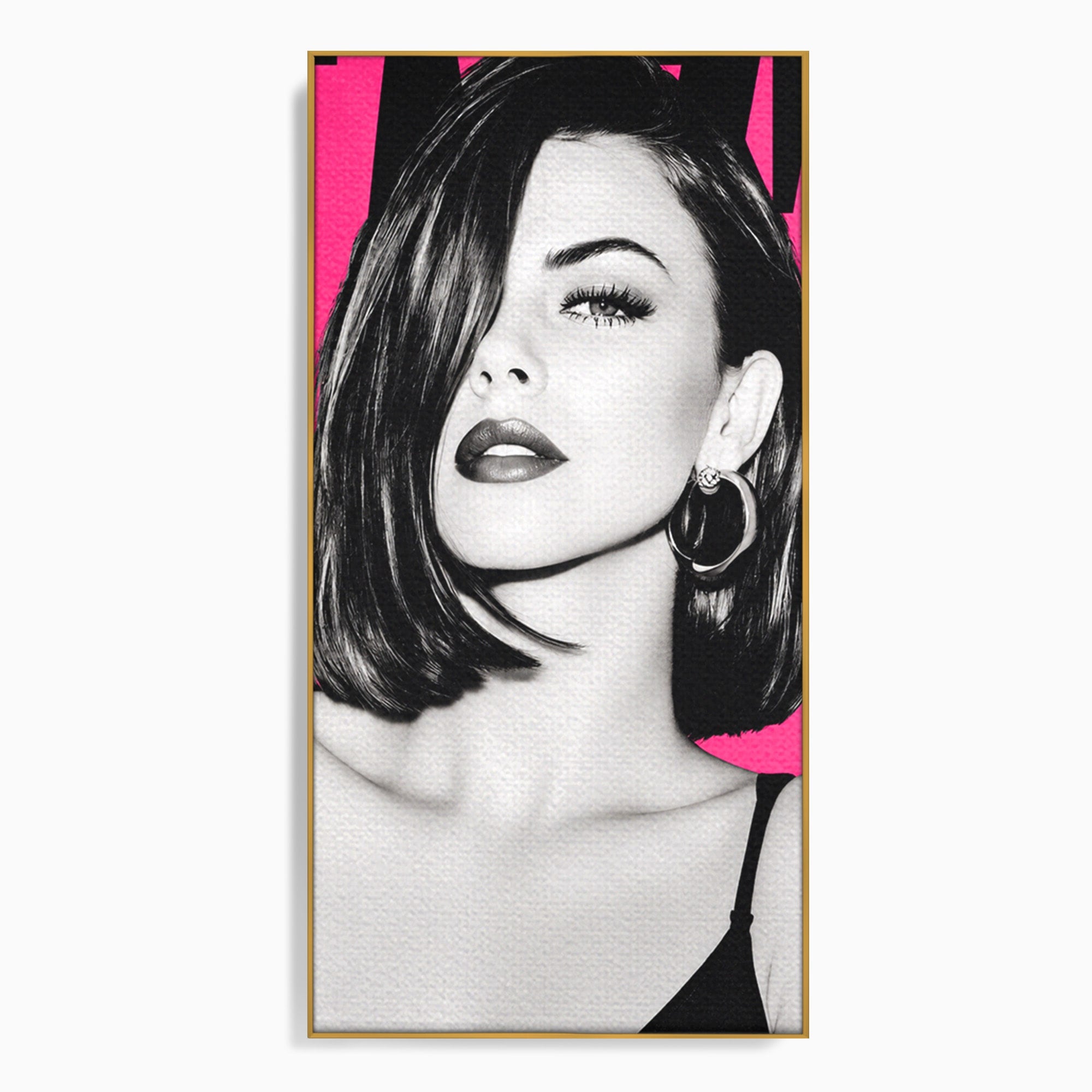 Tablou Canvas Premium LuxCanva® G1261, Femeie Jazz, Femeie, Jazz, Portret, Modern, Dormitor, Living, Culori Vibrante