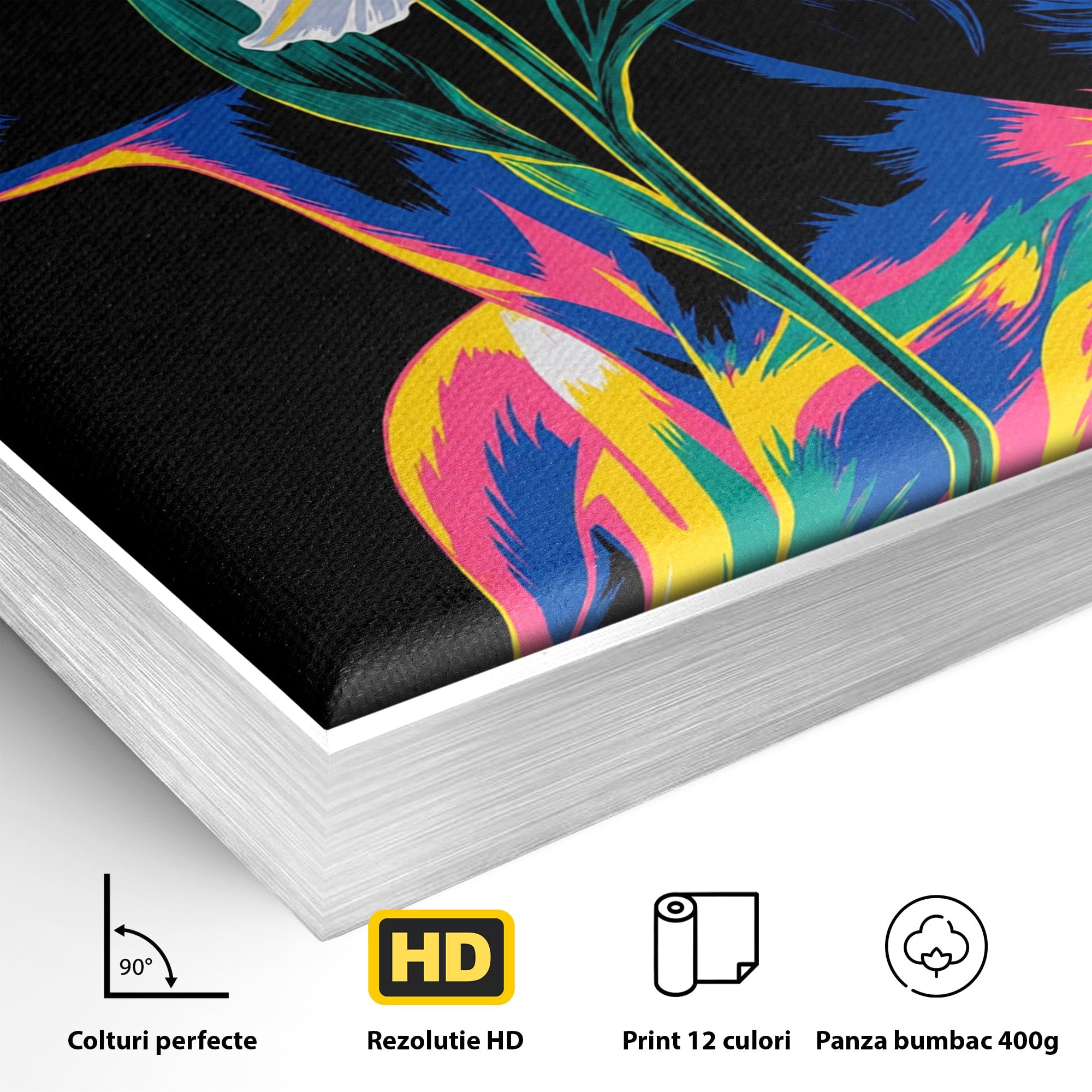 Tablou Canvas Premium LuxCanva® G1267, Femeie Cu Crin, Femeie, Crin, Portret, Arta Moderna, Living, Culori Vibrante