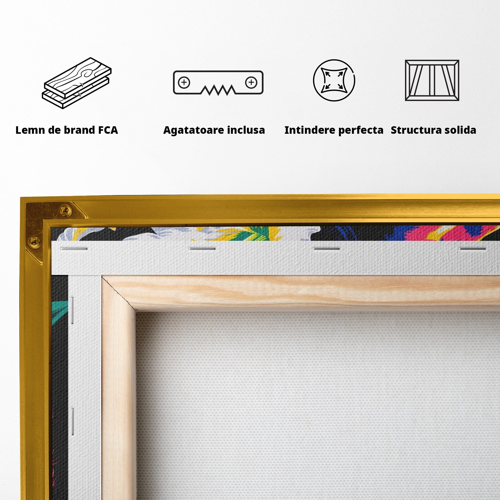 Tablou Canvas Premium LuxCanva® G1267, Femeie Cu Crin, Femeie, Crin, Portret, Arta Moderna, Living, Culori Vibrante