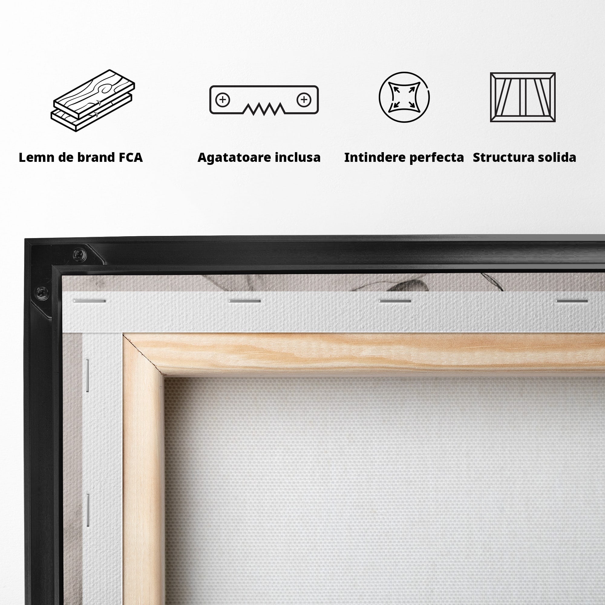 Tablou Canvas Premium LuxCanva® G1268, Femeie In Sfumato, Femeie, Portret, Sfumato, Eleganta, Dormitor, Culori Vibrante