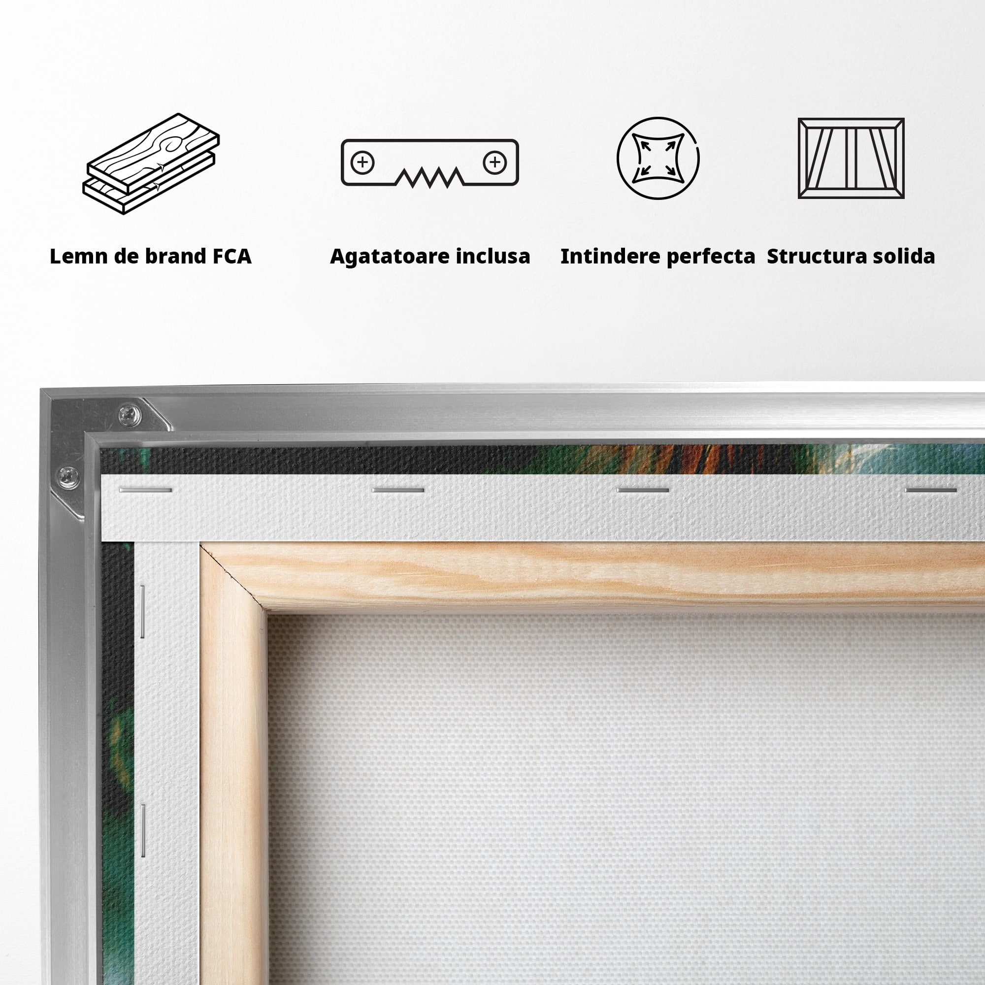 Tablou Canvas Premium LuxCanva® G1270, Fata In Aburi, Portret, Fata, Aburi, Mister, Dormitor, Culori Vibrante