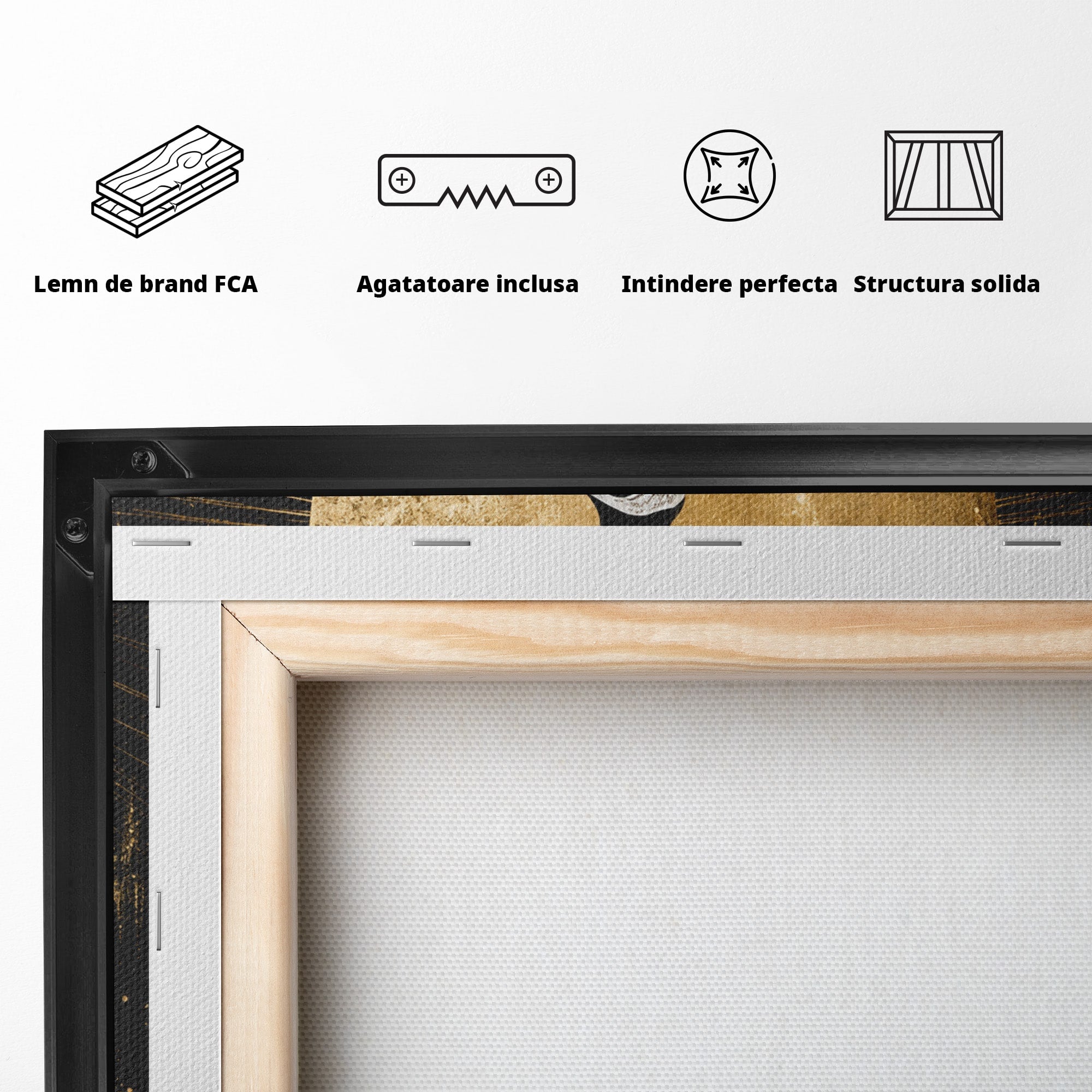 Tablou Canvas Premium LuxCanva® G1272, Silueta Eleganta Sub Luna, Silueta, Noapte, Eleganta, Femeie, Dormitor, Oras, Culori Vibrante