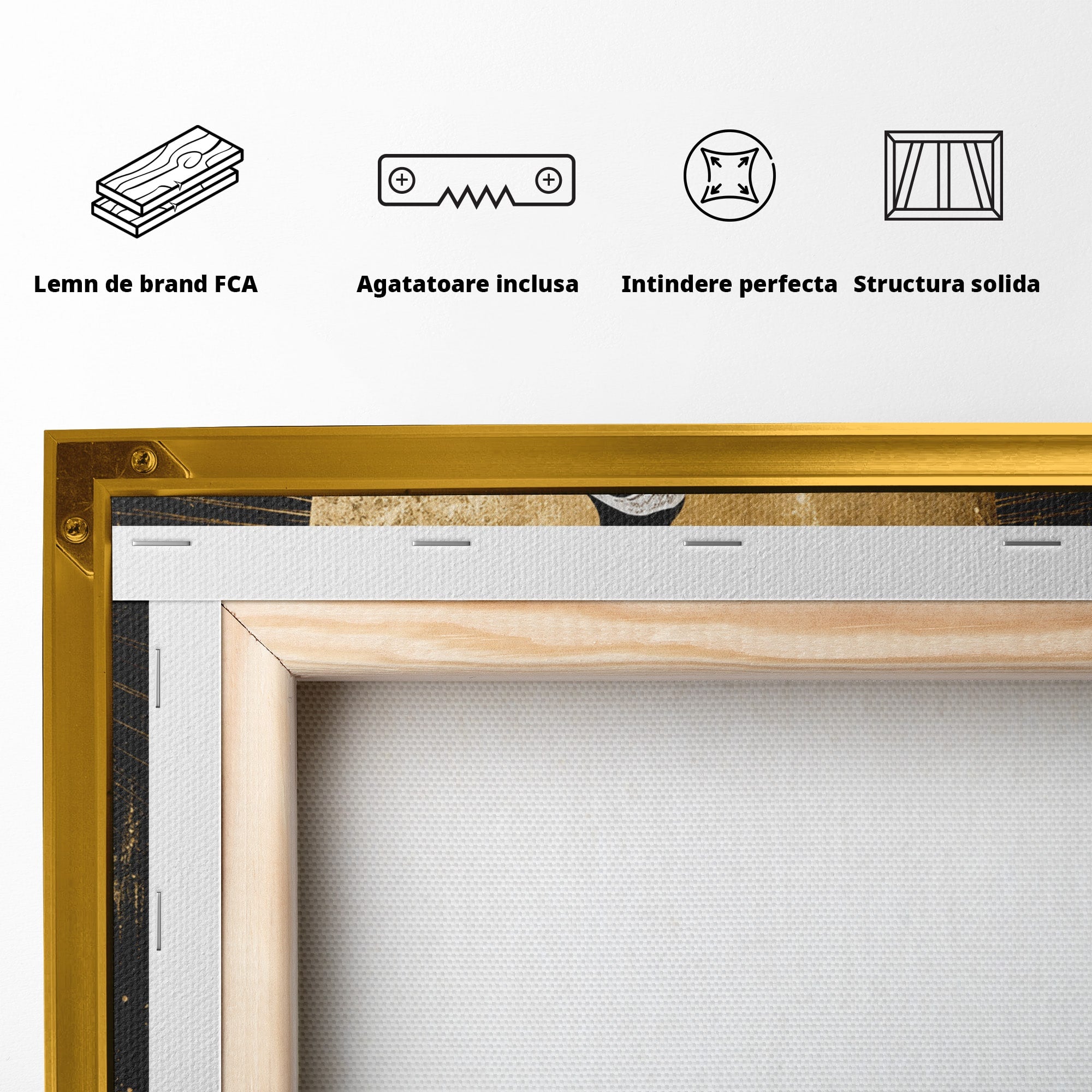 Tablou Canvas Premium LuxCanva® G1272, Silueta Eleganta Sub Luna, Silueta, Noapte, Eleganta, Femeie, Dormitor, Oras, Culori Vibrante