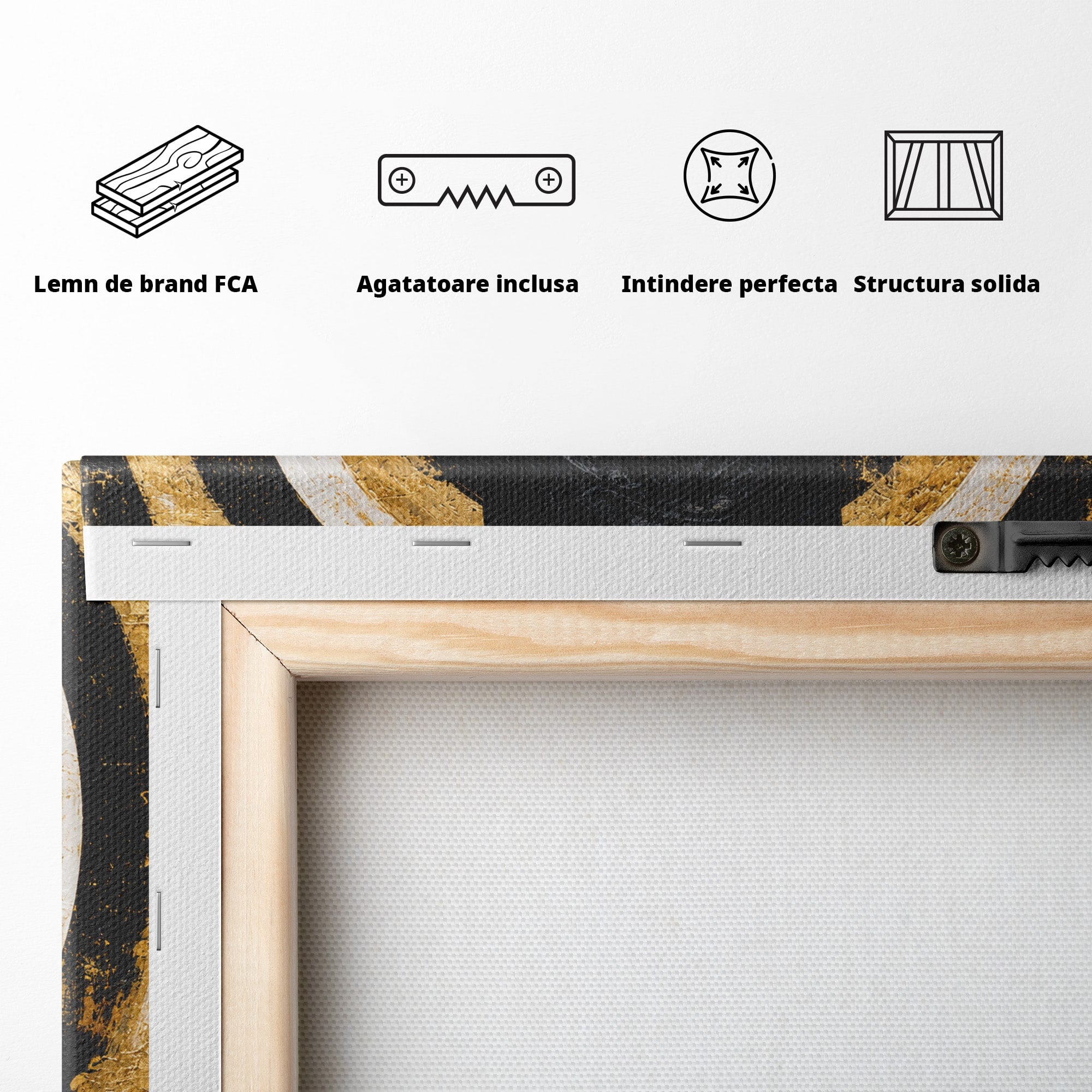 Tablou Canvas Premium LuxCanva® G1273, Regina Africana, Portret, Cultura, Eleganta, Arta, Living, Culori Vibrante