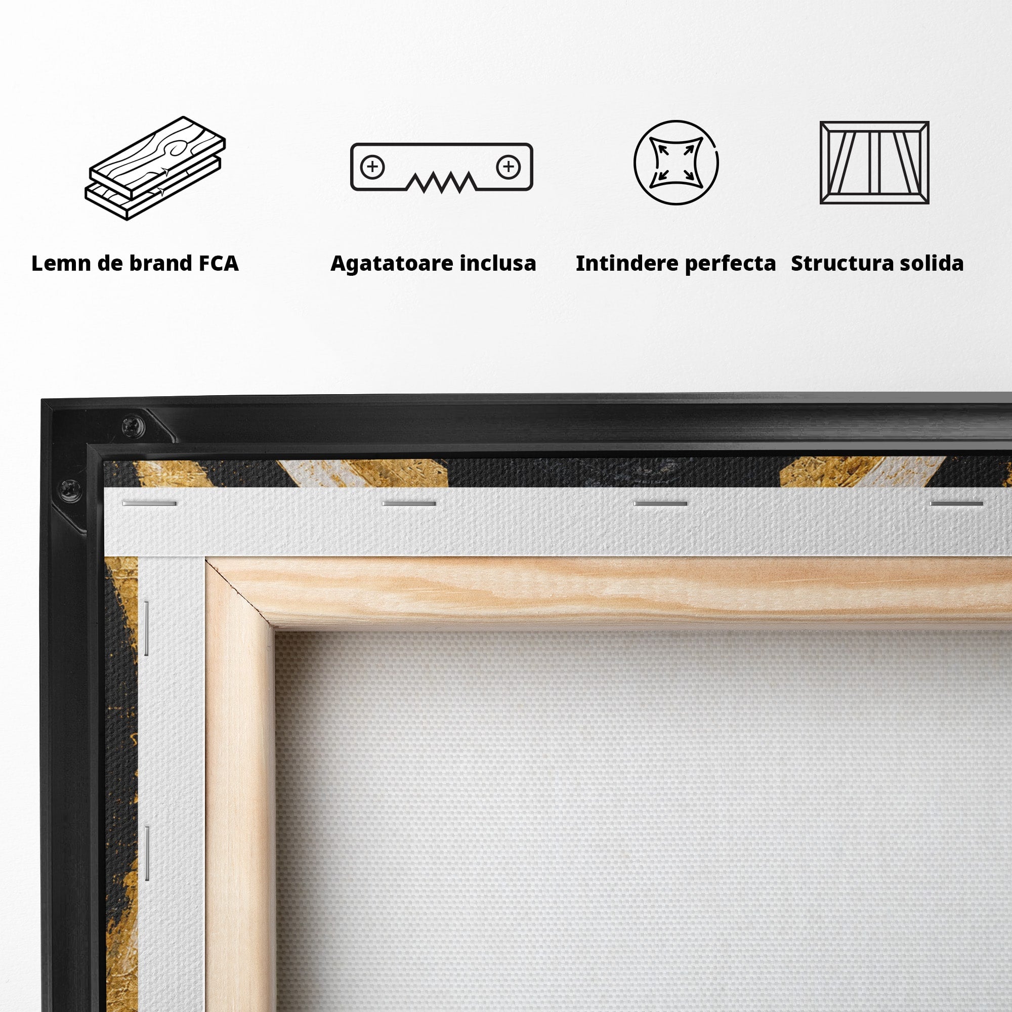 Tablou Canvas Premium LuxCanva® G1273, Regina Africana, Portret, Cultura, Eleganta, Arta, Living, Culori Vibrante