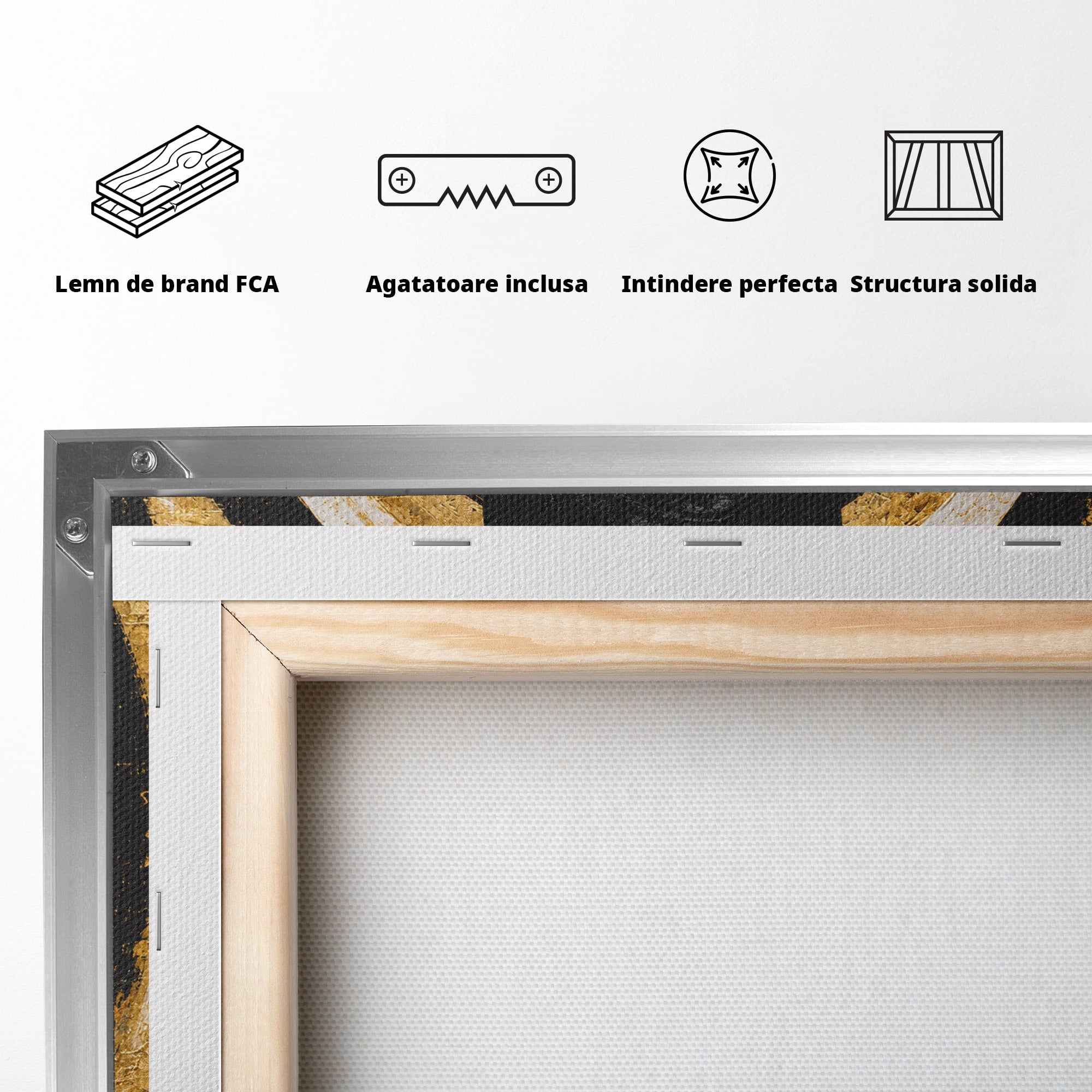 Tablou Canvas Premium LuxCanva® G1273, Regina Africana, Portret, Cultura, Eleganta, Arta, Living, Culori Vibrante