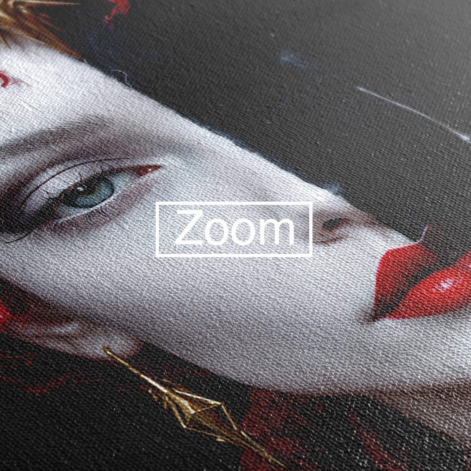 Tablou Canvas Premium LuxCanva® G1274, Portret Dualist, Portret, Dualitate, Arta, Dormitor, Contrast, Culori Vibrante
