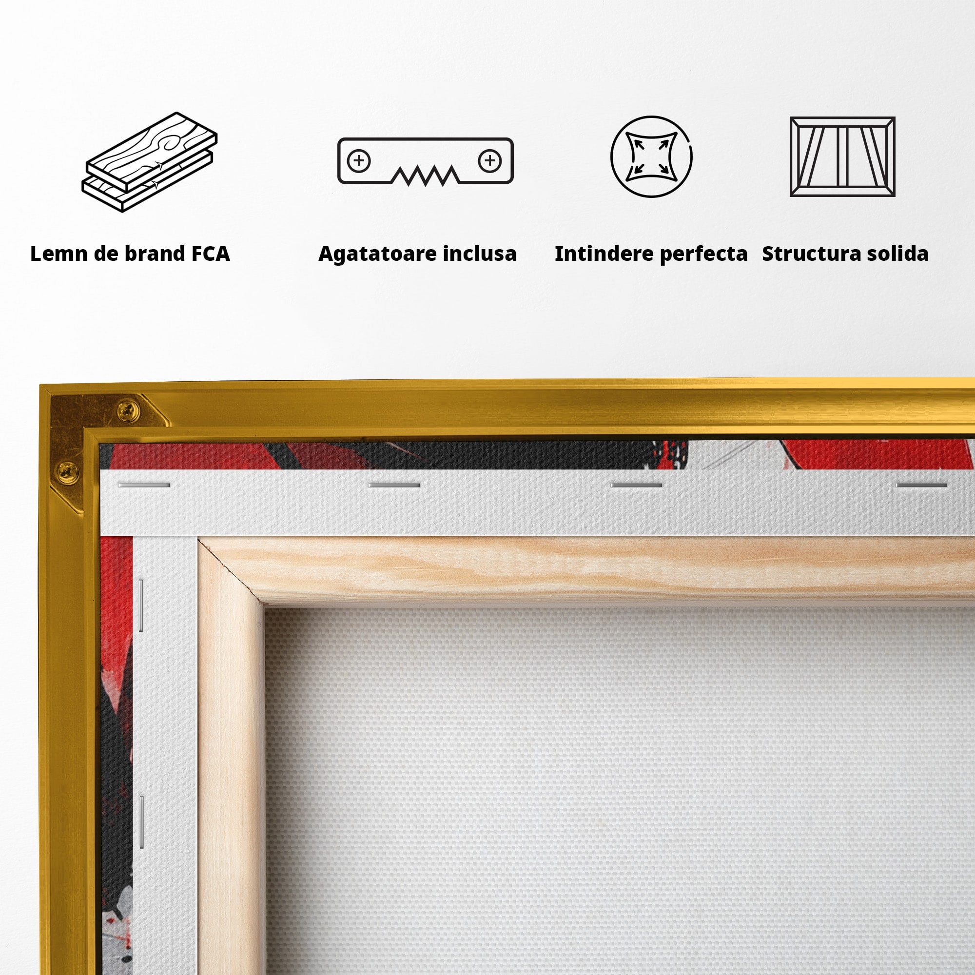 Tablou Canvas Premium LuxCanva® G1293, Geisha Cu Umbrela, Geisha, Umbrela, Arta Japoneza, Eleganta, Dormitor, Culori Vibrante