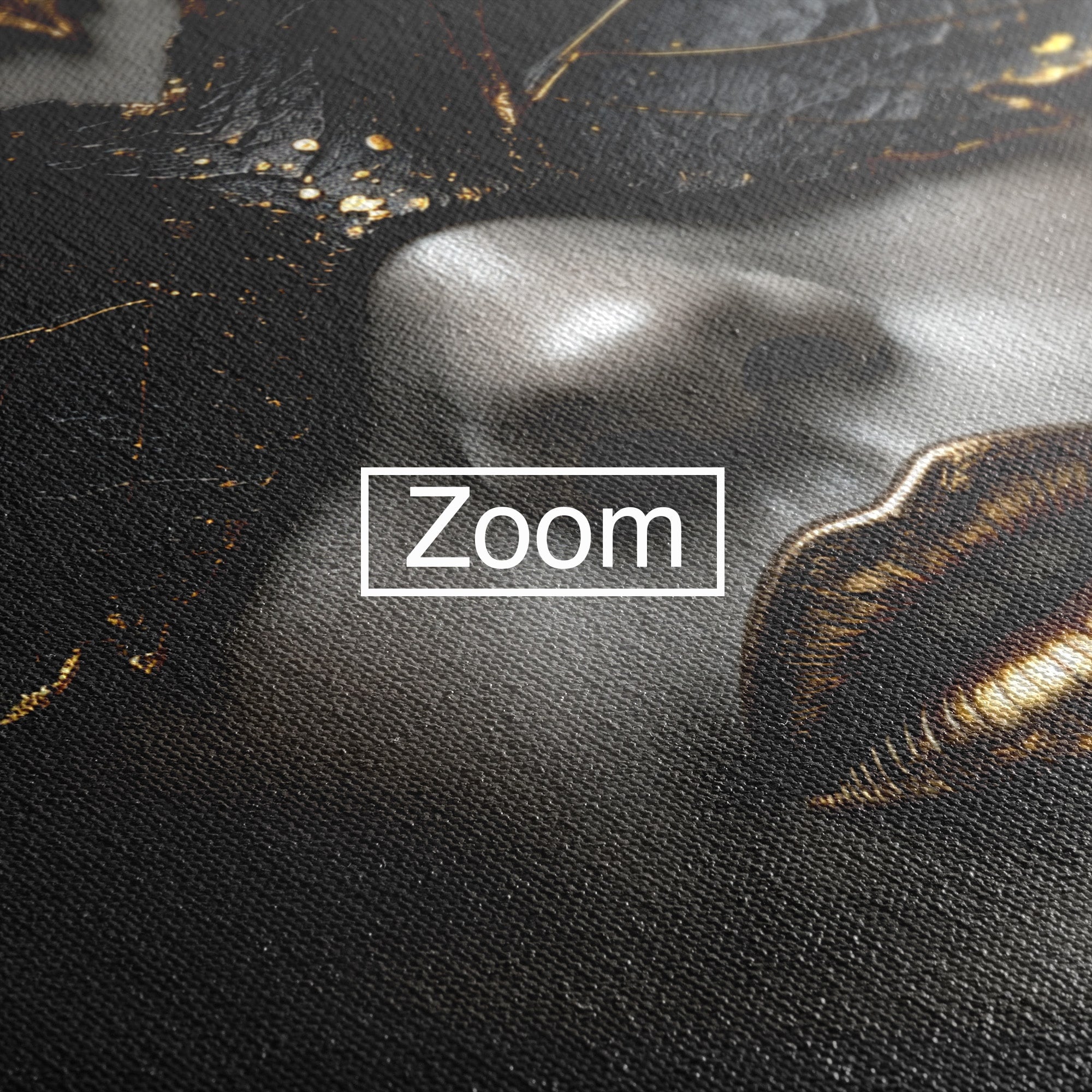 Tablou Canvas Premium LuxCanva® G1298, Misterul Auriu, Portret, Mister, Eleganta, Dormitor, Living, Culori Vibrante