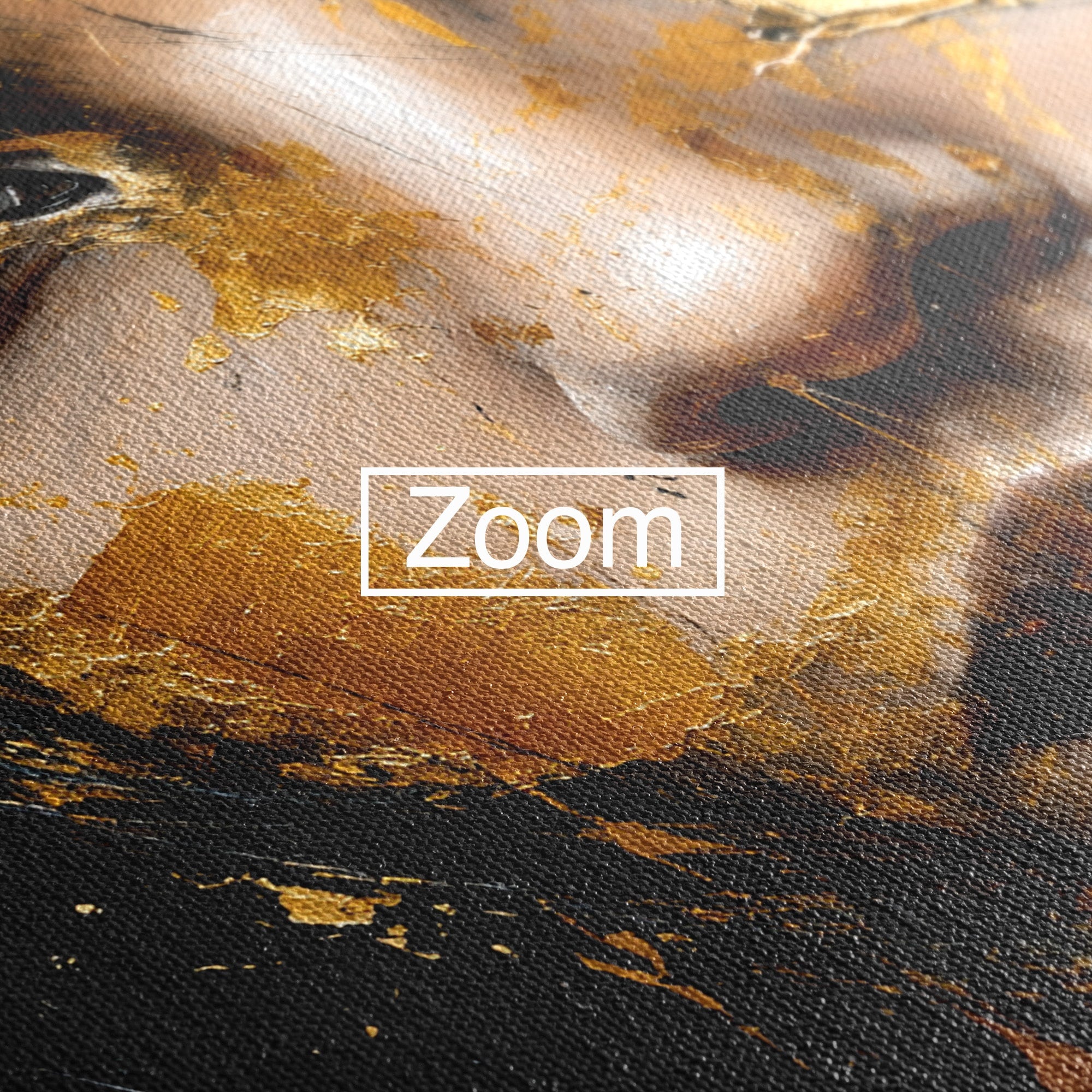 Tablou Canvas Premium LuxCanva® G1299, Portretul Aurit, Portret, Femeie, Arta Abstracta, Emotie, Dormitor, Culori Vibrante