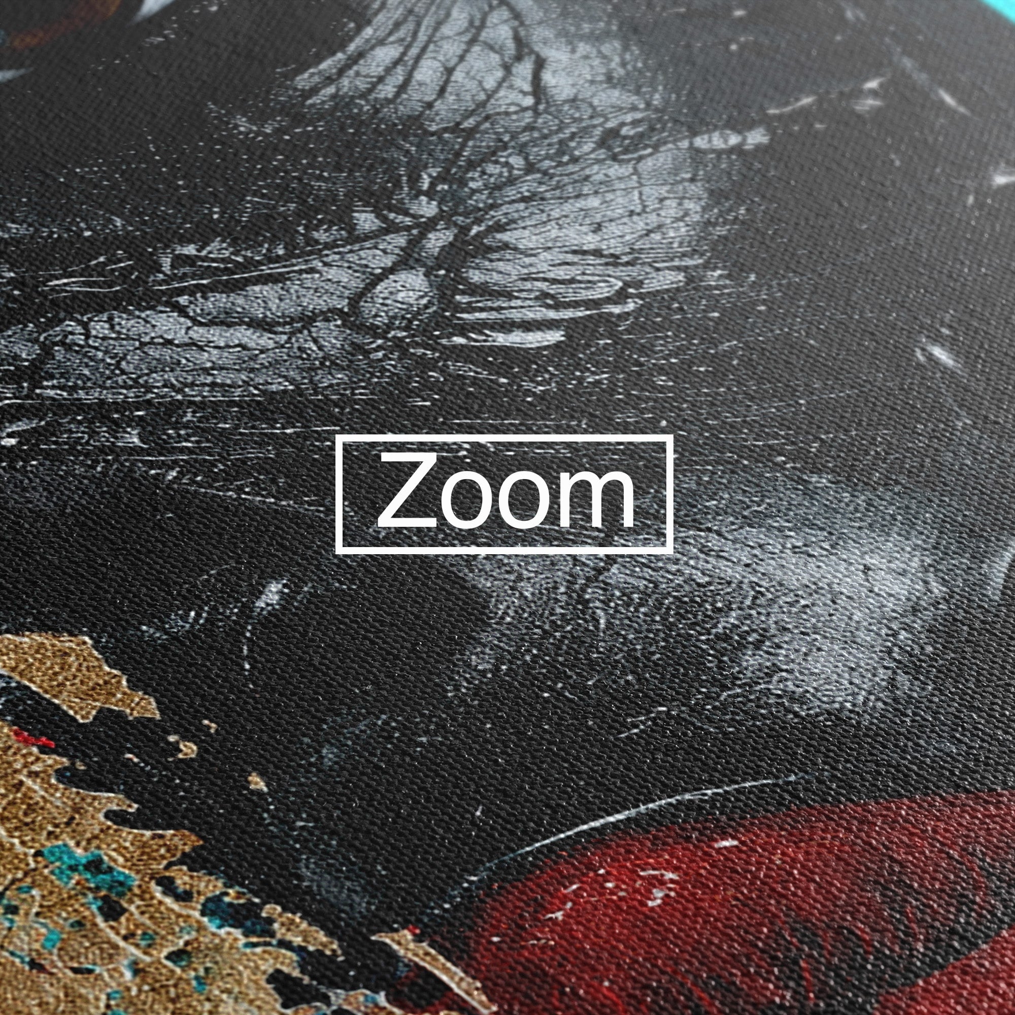 Tablou Canvas Premium LuxCanva® GV1051, Frumusete Rupta, Portret, Abstract, Modern, Emotie, Living, Culori Vibrante