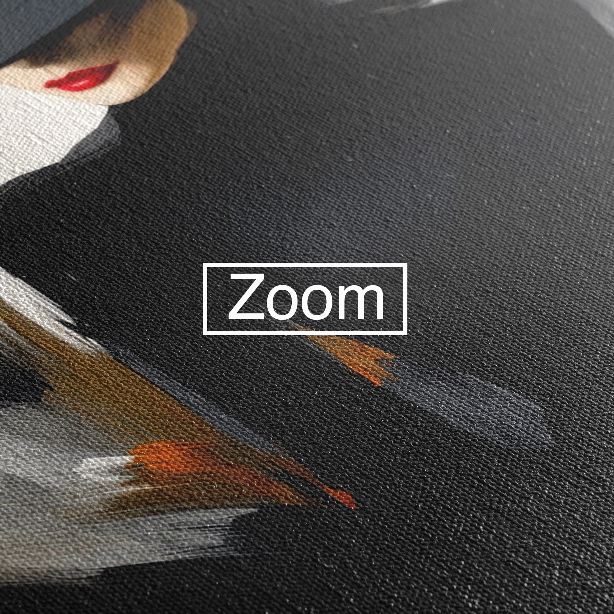 Tablou Canvas Premium LuxCanva® GV1052, Fascinatia Necunoscutului, Portret, Eleganta, Moda, Mister, Dormitor, Birou, Culori Vibrante