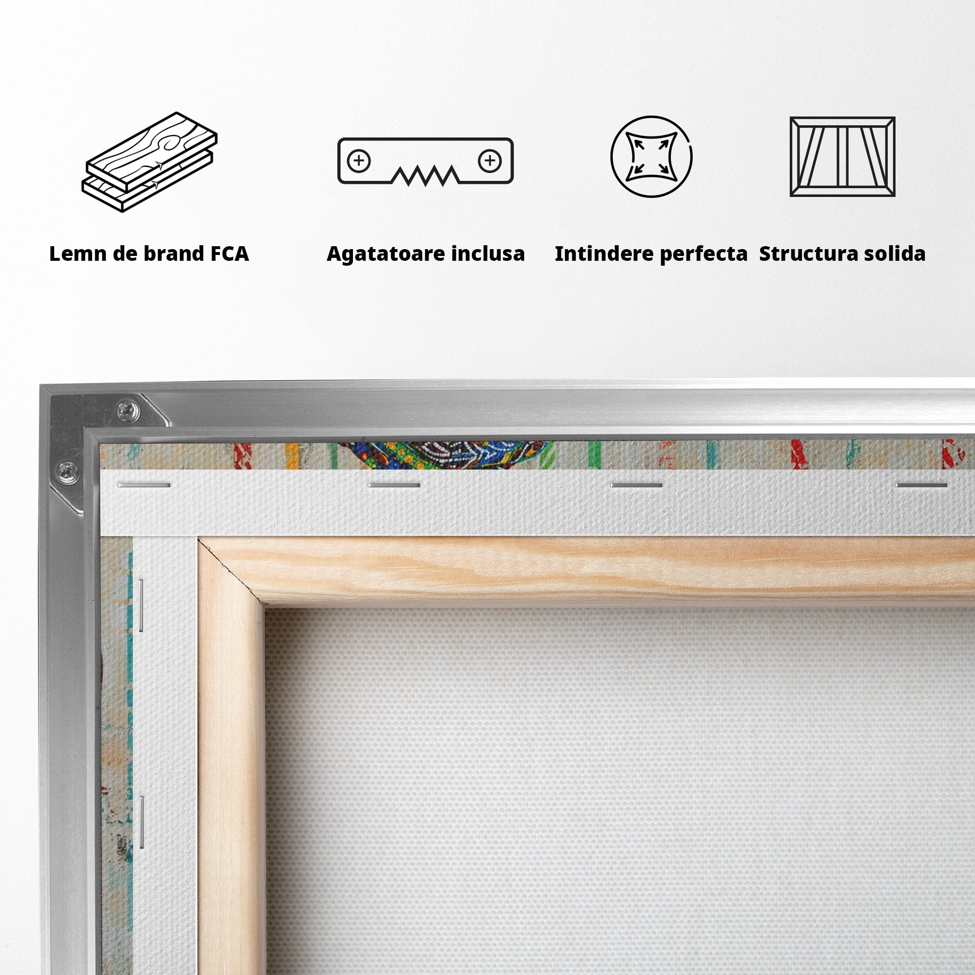 Tablou Canvas Premium LuxCanva® GV1055, Eleganta si Cultura, Portret, Femeie, Turban, Cultura, Arta, Living, Culori Vibrante