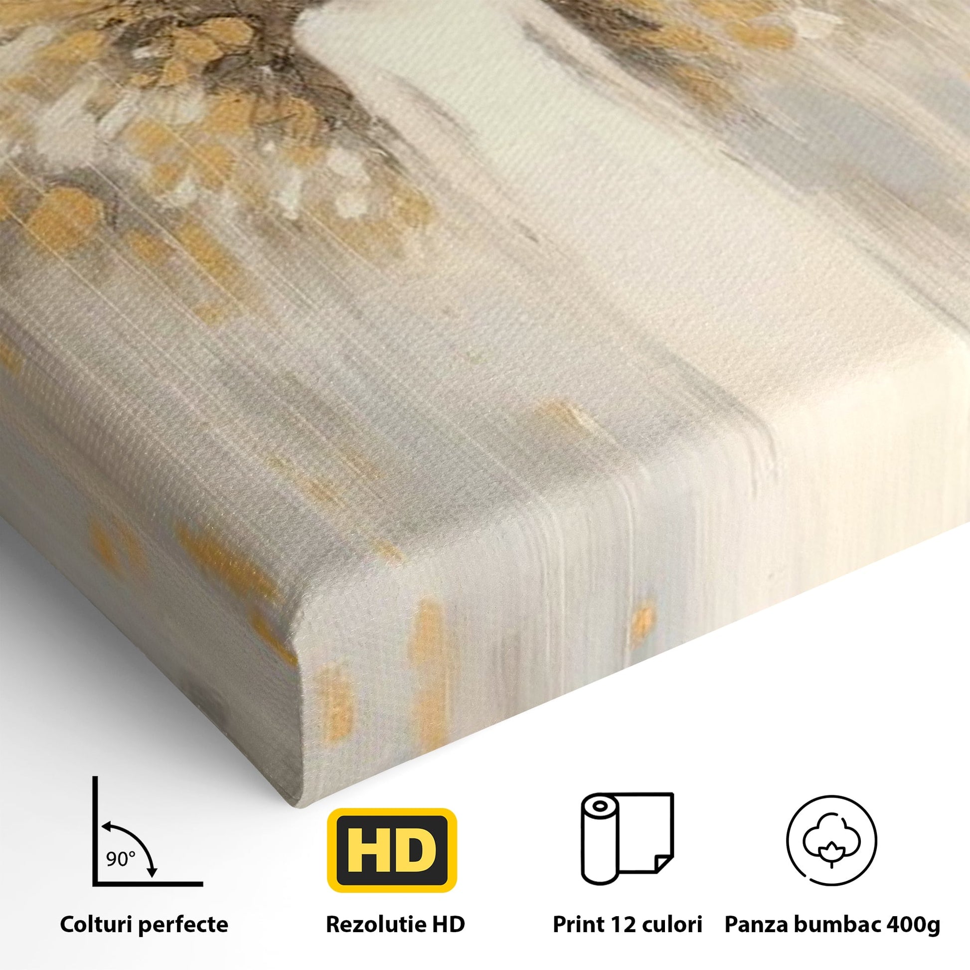 Tablou Canvas Premium LuxCanva® H1000, Aura Puritatii , Rai, Divinitate, Aurite, Aripi, Inger, Porti, Univers, Religie, Crestinism, Living, Dormitor, Birou