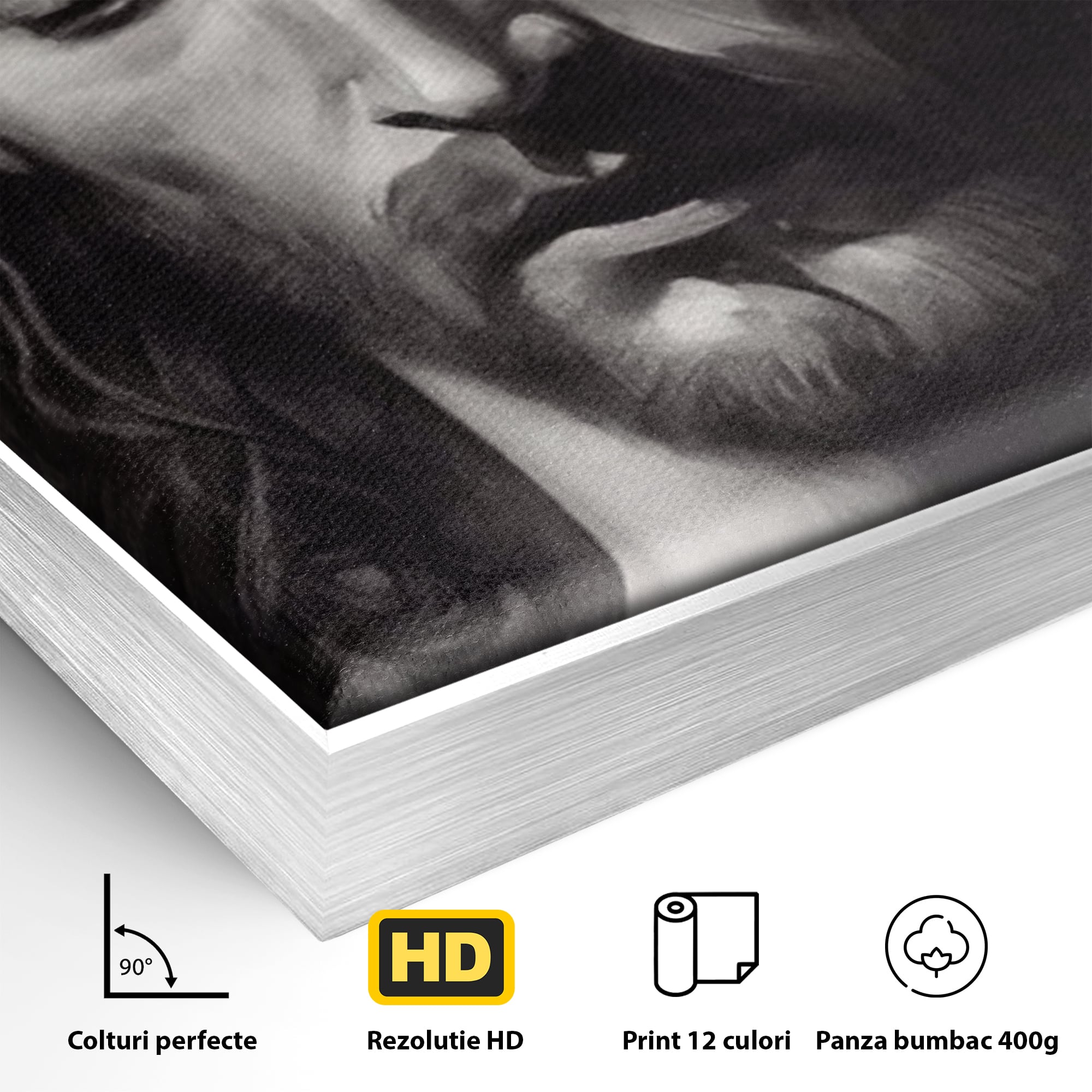 Tablou Canvas Premium LuxCanva® H1001, Durere si Speranta , Sacrificiu, Spini, Coroana, Mantuire, Iisus, Durere, Sange, Jertfa, Living, Dormitor