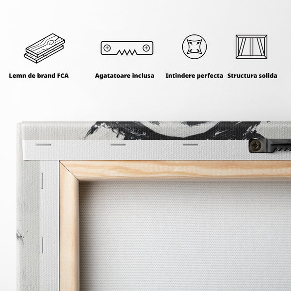 Tablou Canvas Premium LuxCanva® H1003, Durere si Mantuire , Divin, Durere, Coroana, Speranta, Iubire, Spritualitate, Spini, Living, Dormitor