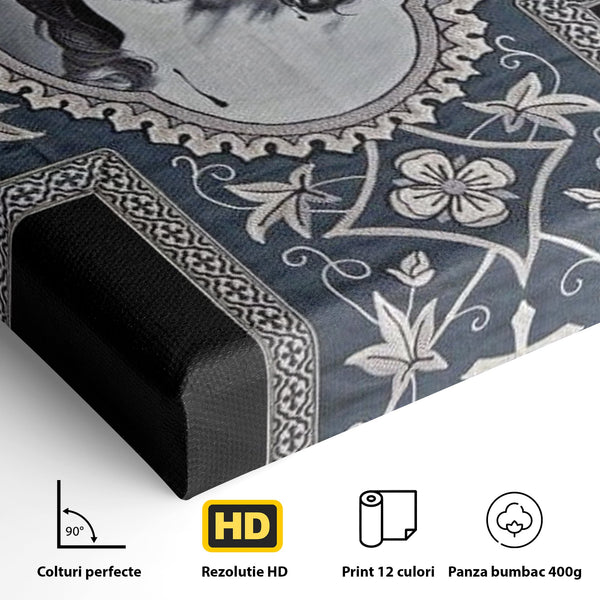 Tablou Canvas Premium LuxCanva® H1004, Chipul Mantuitorului , Divin, Reflectie, Biserica, Crestinism, Jertfa, Mantuire, Simbol, Living, Dormitor