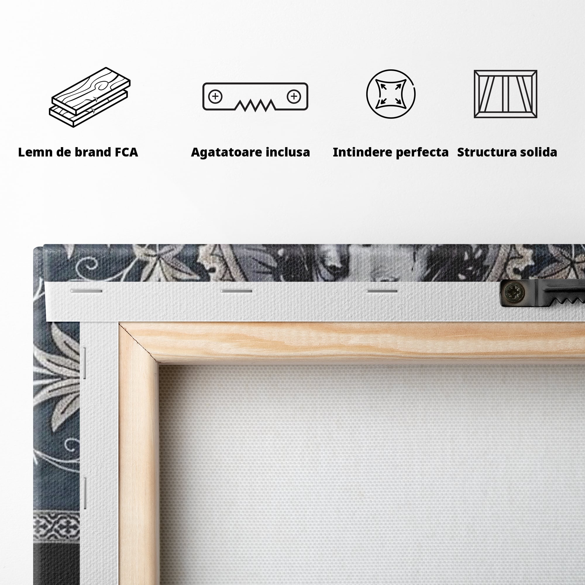 Tablou Canvas Premium LuxCanva® H1004, Chipul Mantuitorului , Divin, Reflectie, Biserica, Crestinism, Jertfa, Mantuire, Simbol, Living, Dormitor
