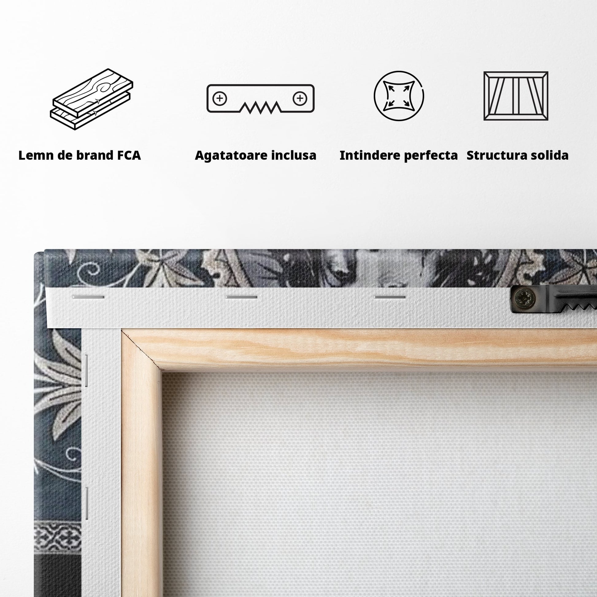 Tablou Canvas Premium LuxCanva® H1004, Chipul Mantuitorului , Divin, Reflectie, Biserica, Crestinism, Jertfa, Mantuire, Simbol, Living, Dormitor