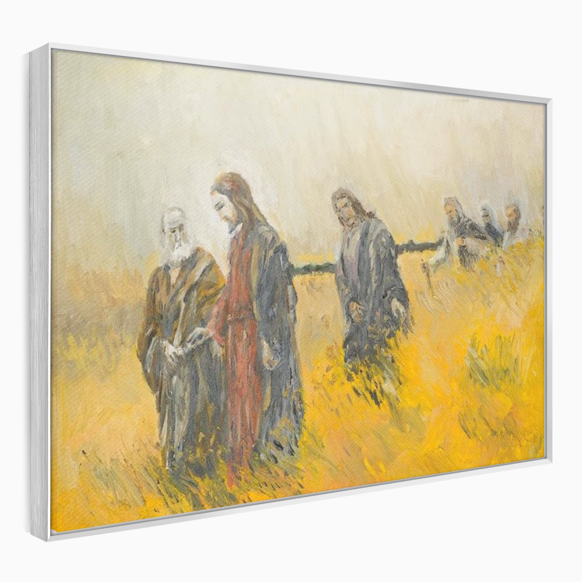 Tablou Canvas Premium LuxCanva® H1007, Invatatorul si Apostolii , Drum, Ucenici, Pasi, Invataturi, Discipoli, Chemare, Divina, Dormitor, Living