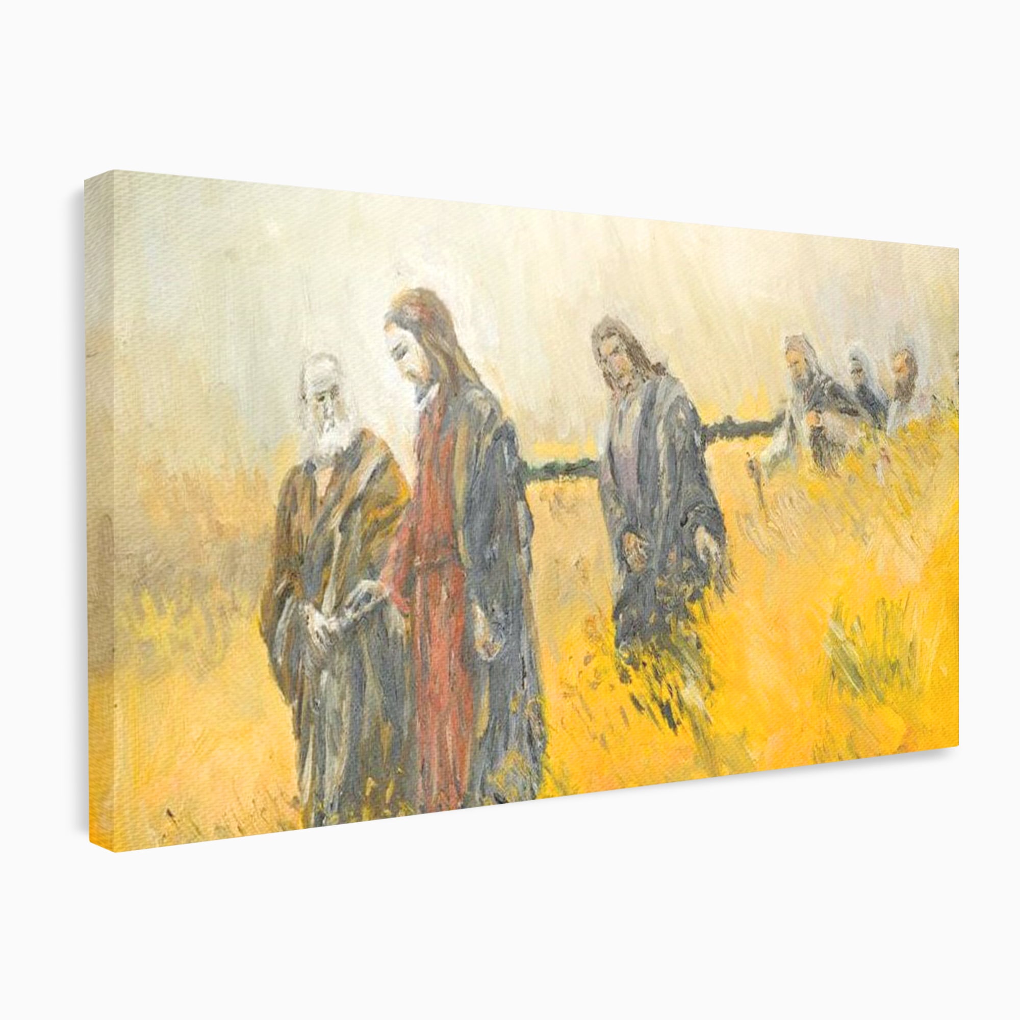 Tablou Canvas Premium LuxCanva® H1007, Invatatorul si Apostolii , Drum, Ucenici, Pasi, Invataturi, Discipoli, Chemare, Divina, Dormitor, Living