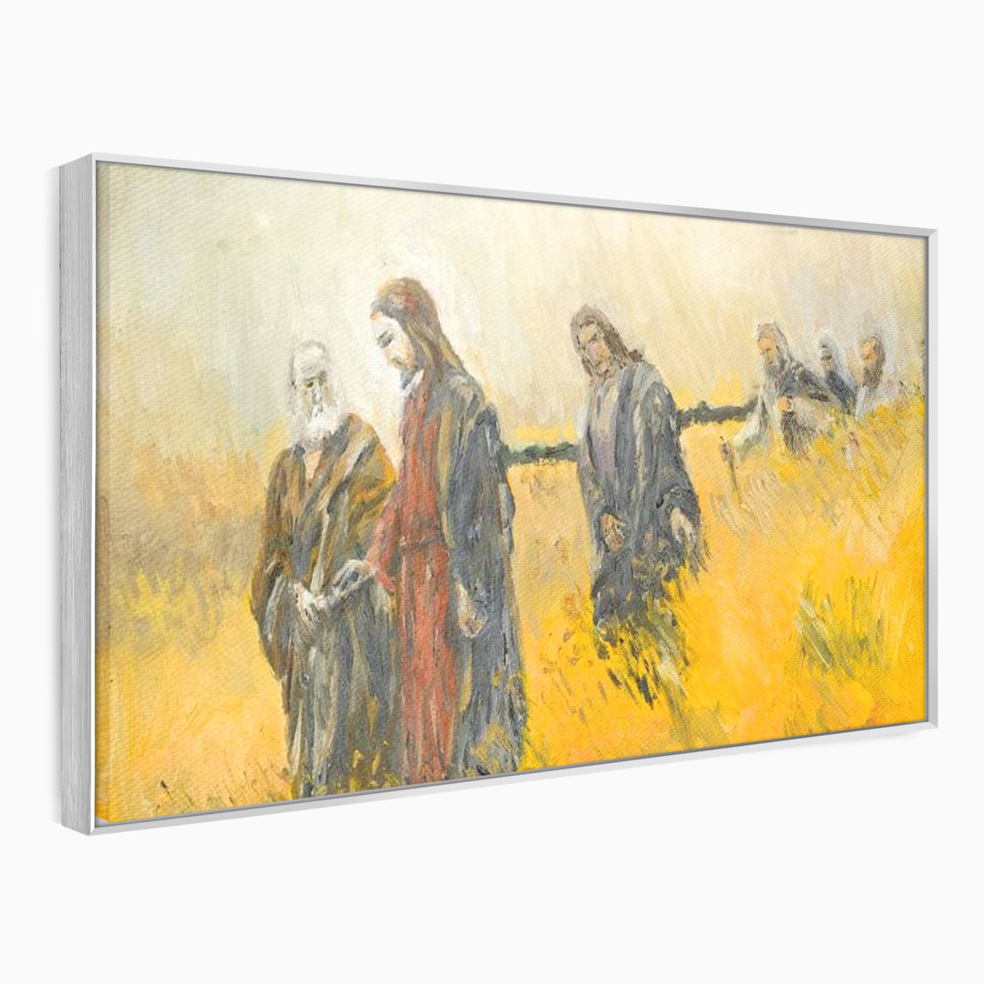 Tablou Canvas Premium LuxCanva® H1007, Invatatorul si Apostolii , Drum, Ucenici, Pasi, Invataturi, Discipoli, Chemare, Divina, Dormitor, Living