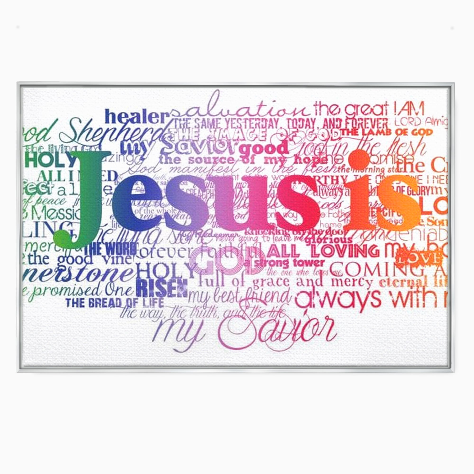 Tablou Canvas Premium LuxCanva® H1011, Cuvintele Credintei , Speranta, Mantuire, Credinta, Cuvinte, Inspiratie, Promisiune, Motivational, Living
