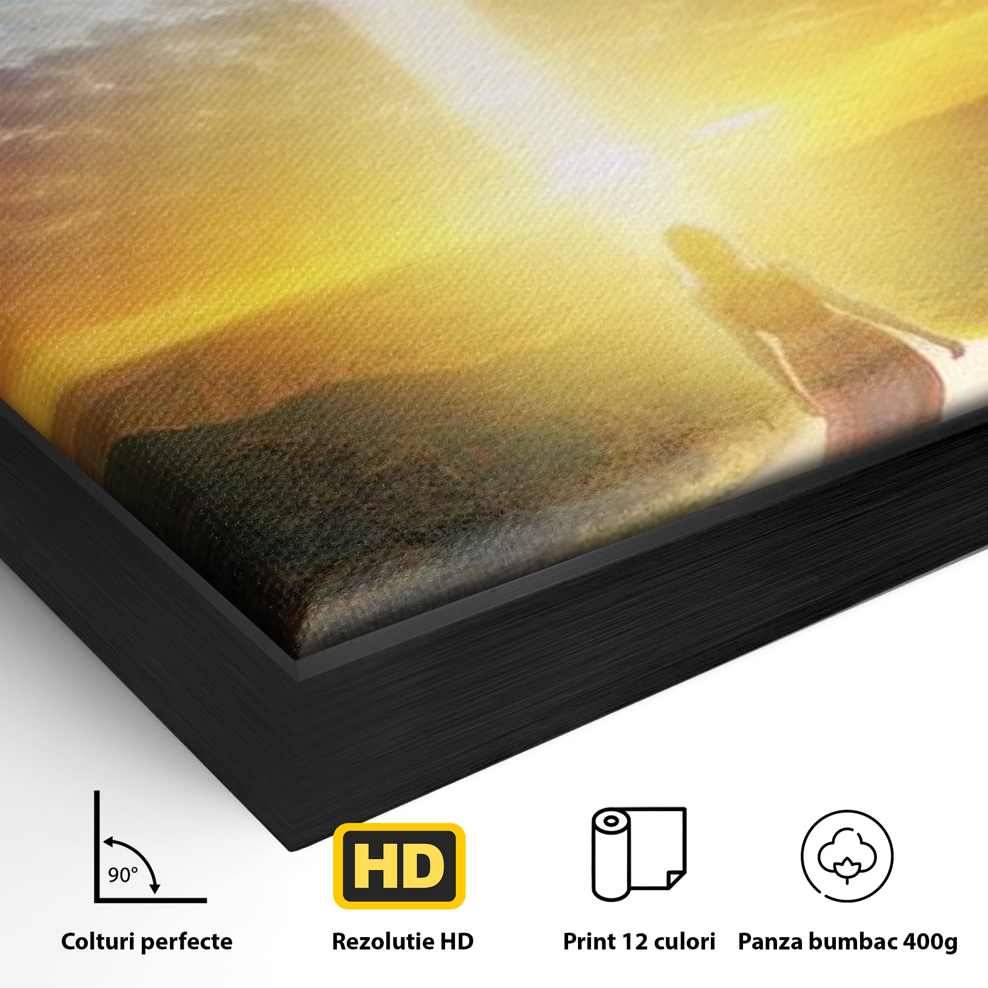 Tablou Canvas Premium LuxCanva® H1012, Drumul catre Lumina , Speranta, Drum, Lumina, Cruce, Pasi, Intalnire, Salvare, Pace, Vesnicie, Living, Dormitor