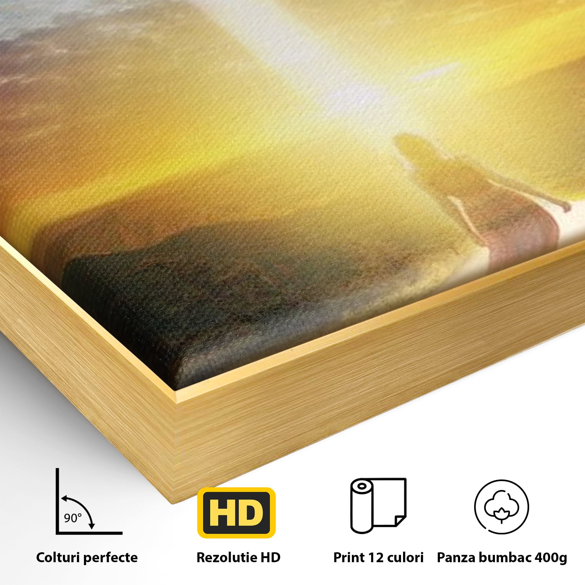 Tablou Canvas Premium LuxCanva® H1012, Drumul catre Lumina , Speranta, Drum, Lumina, Cruce, Pasi, Intalnire, Salvare, Pace, Vesnicie, Living, Dormitor