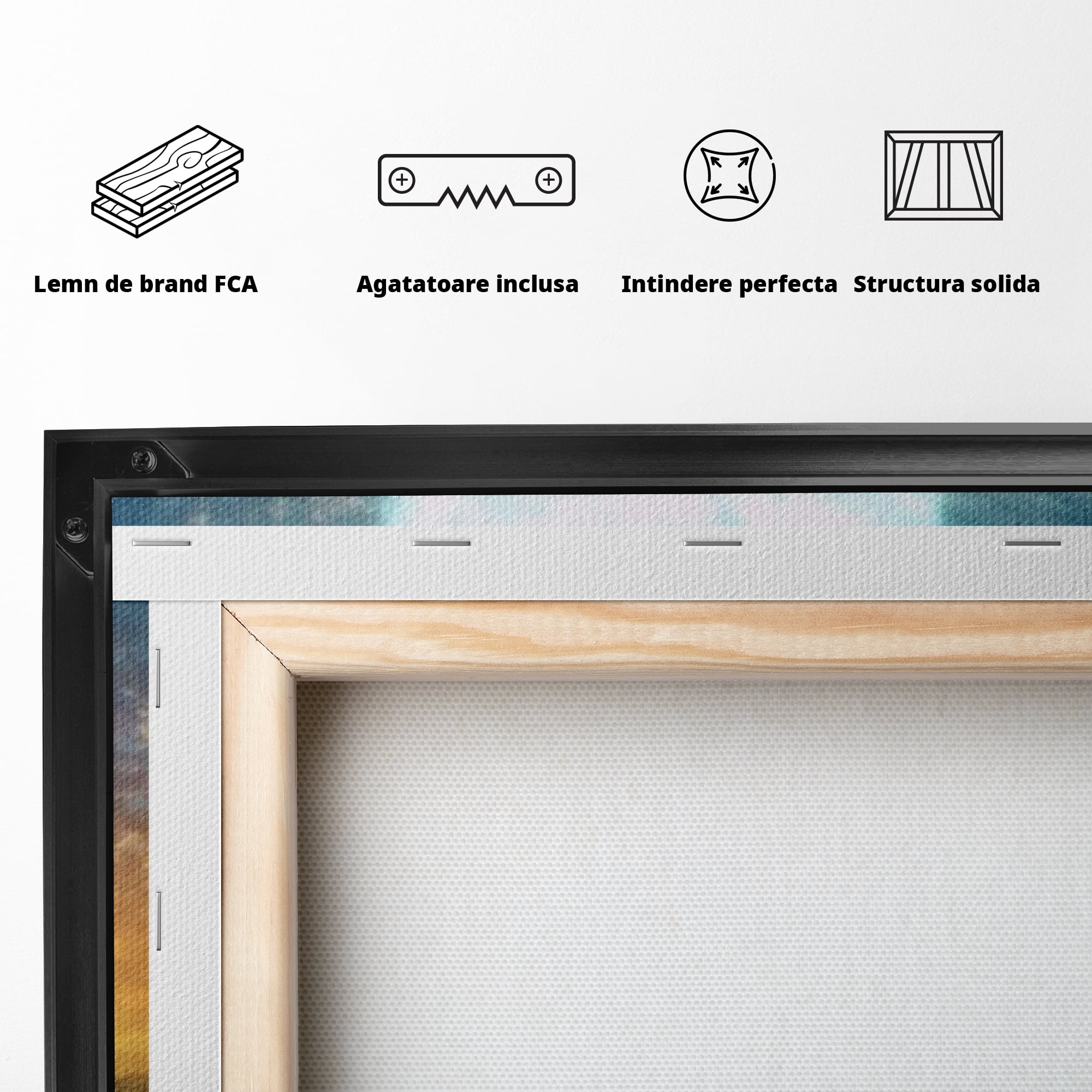 Tablou Canvas Premium LuxCanva® H1012, Drumul catre Lumina , Speranta, Drum, Lumina, Cruce, Pasi, Intalnire, Salvare, Pace, Vesnicie, Living, Dormitor