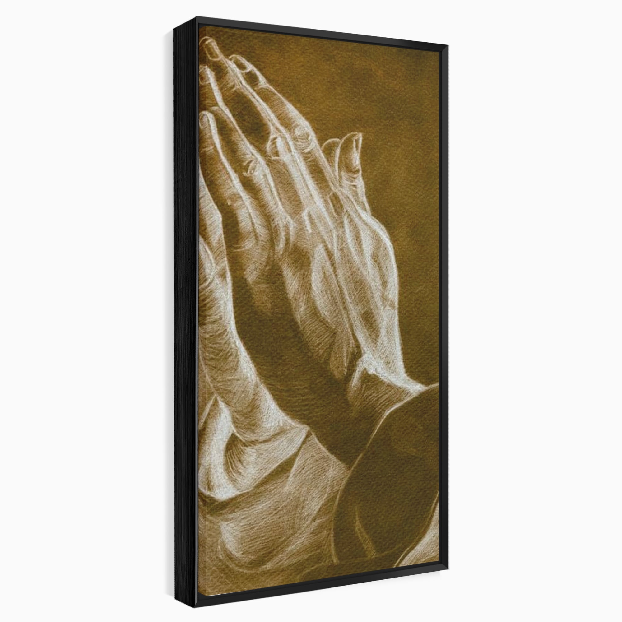 Tablou Canvas Premium LuxCanva® H1016, Maini in Rugaciune , Speranta, Rugaciune, Putere, Liniste, Suflet, Protectie, Mesaj, Frumusete, Living